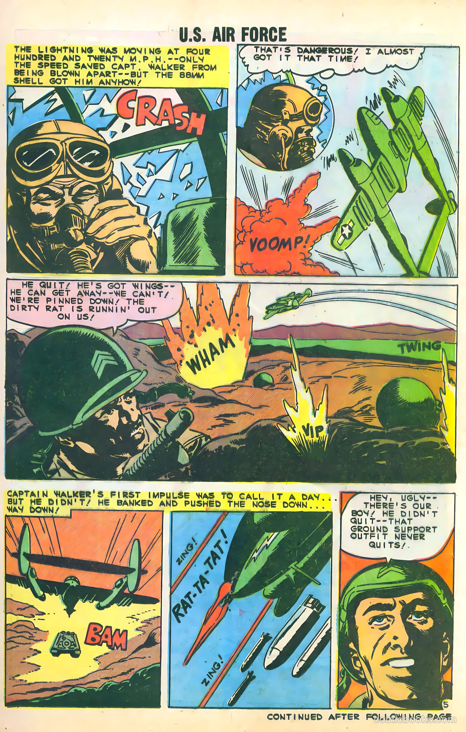 U.S. Air Force Comics #5 — page 21 of 36