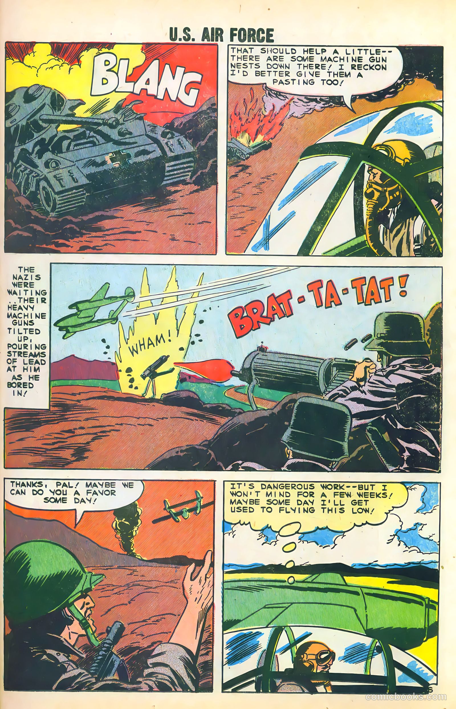 U.S. Air Force Comics #5 — page 23 of 36