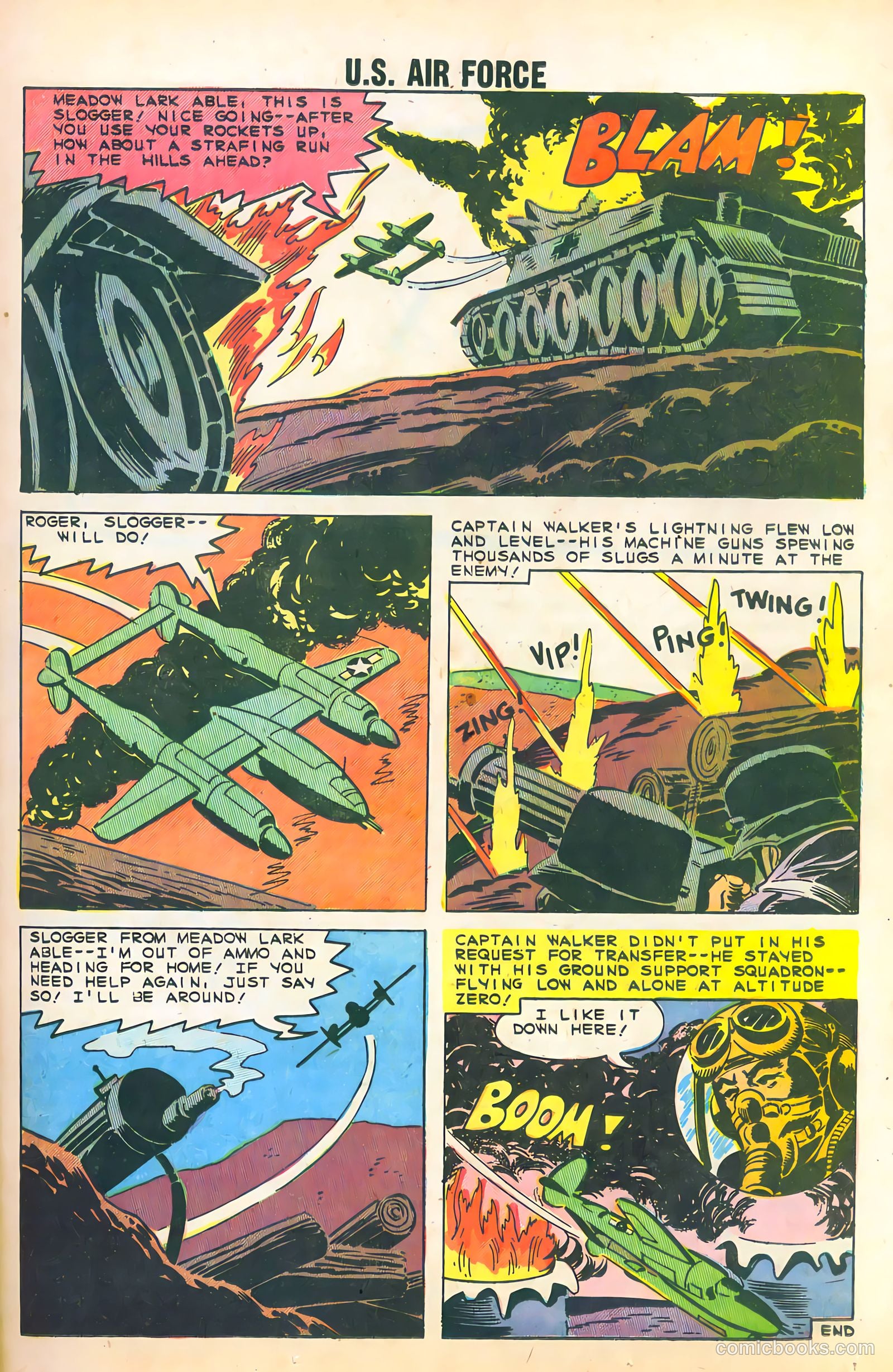 U.S. Air Force Comics #5 — page 25 of 36