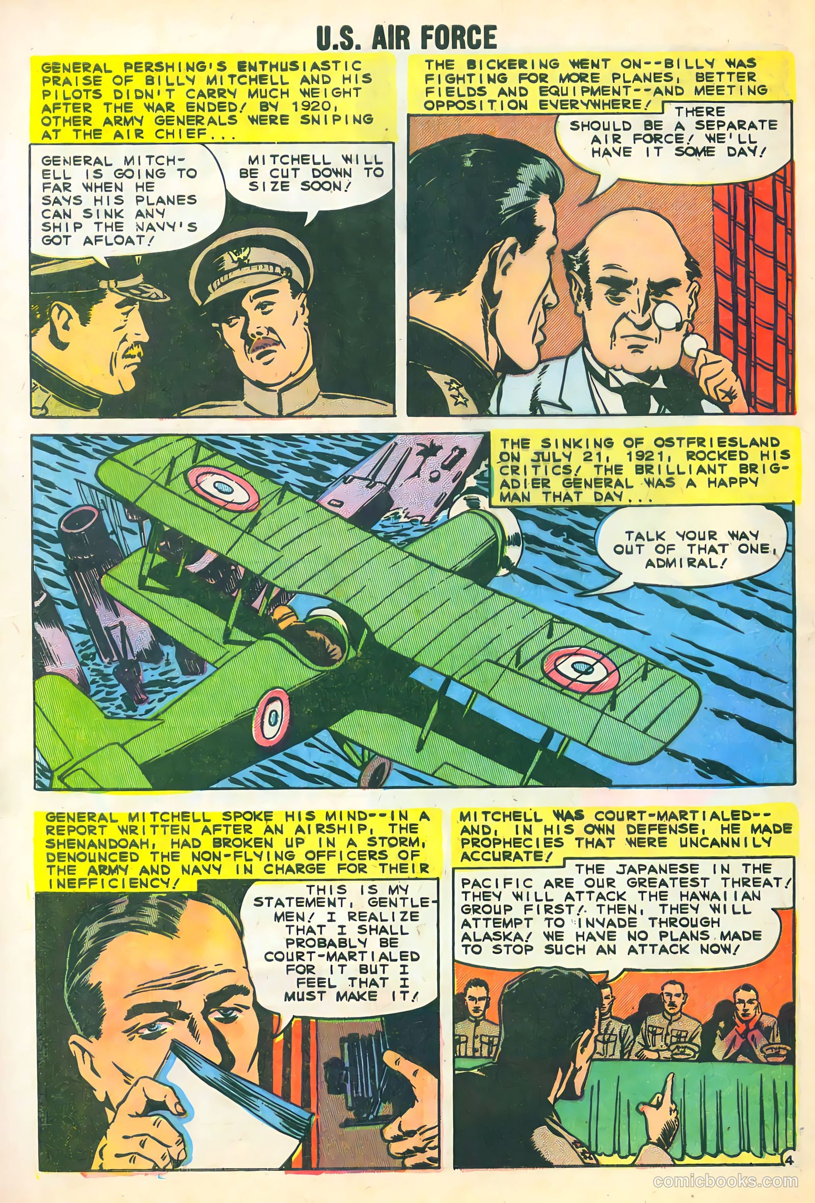 U.S. Air Force Comics #5 — page 32 of 36