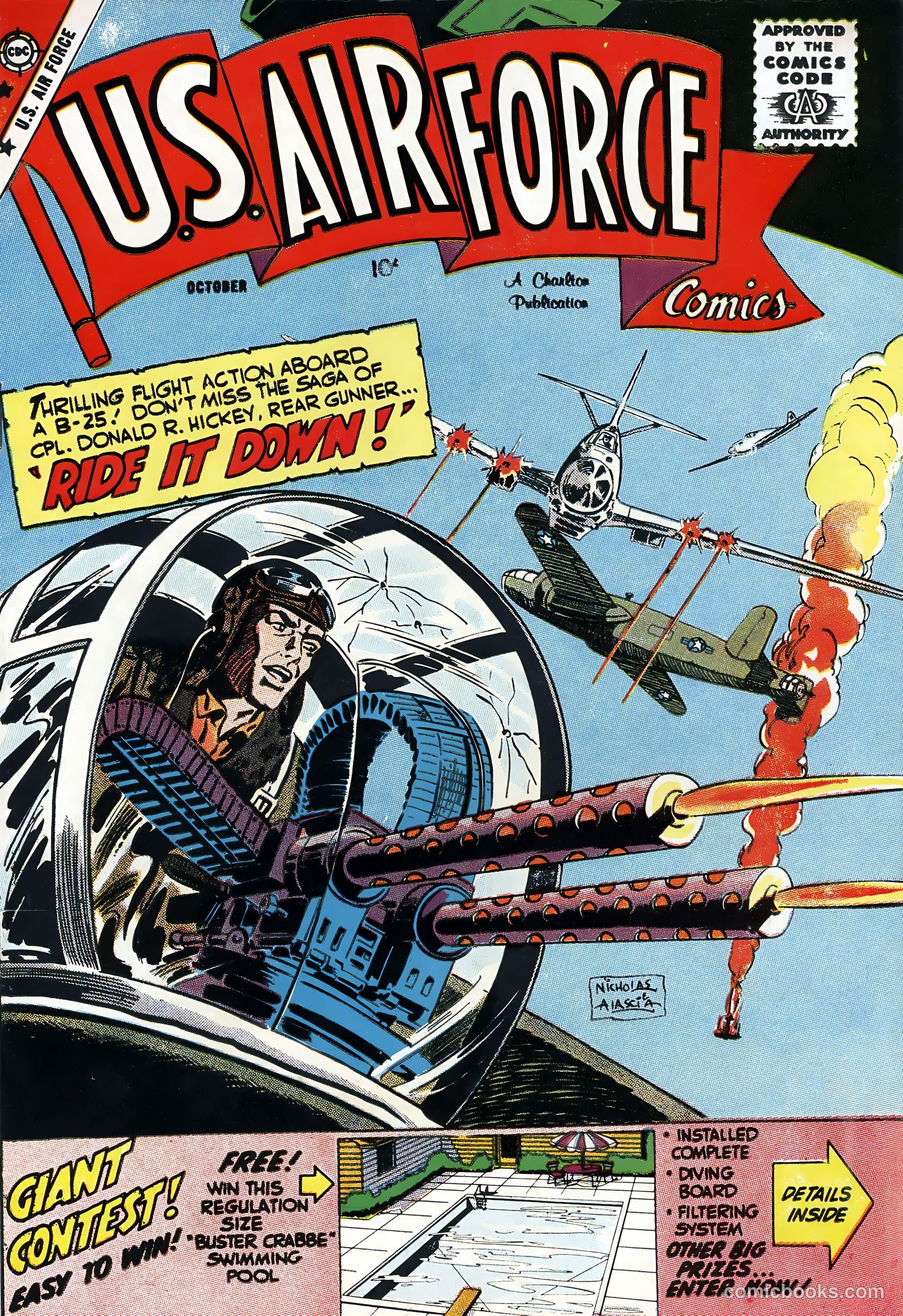 U.S. Air Force Comics #6 — page 1 of 36