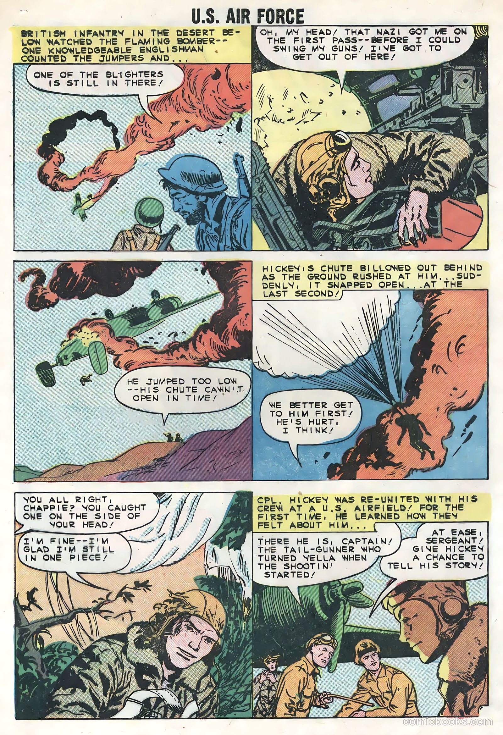 U.S. Air Force Comics #6 — page 4 of 36
