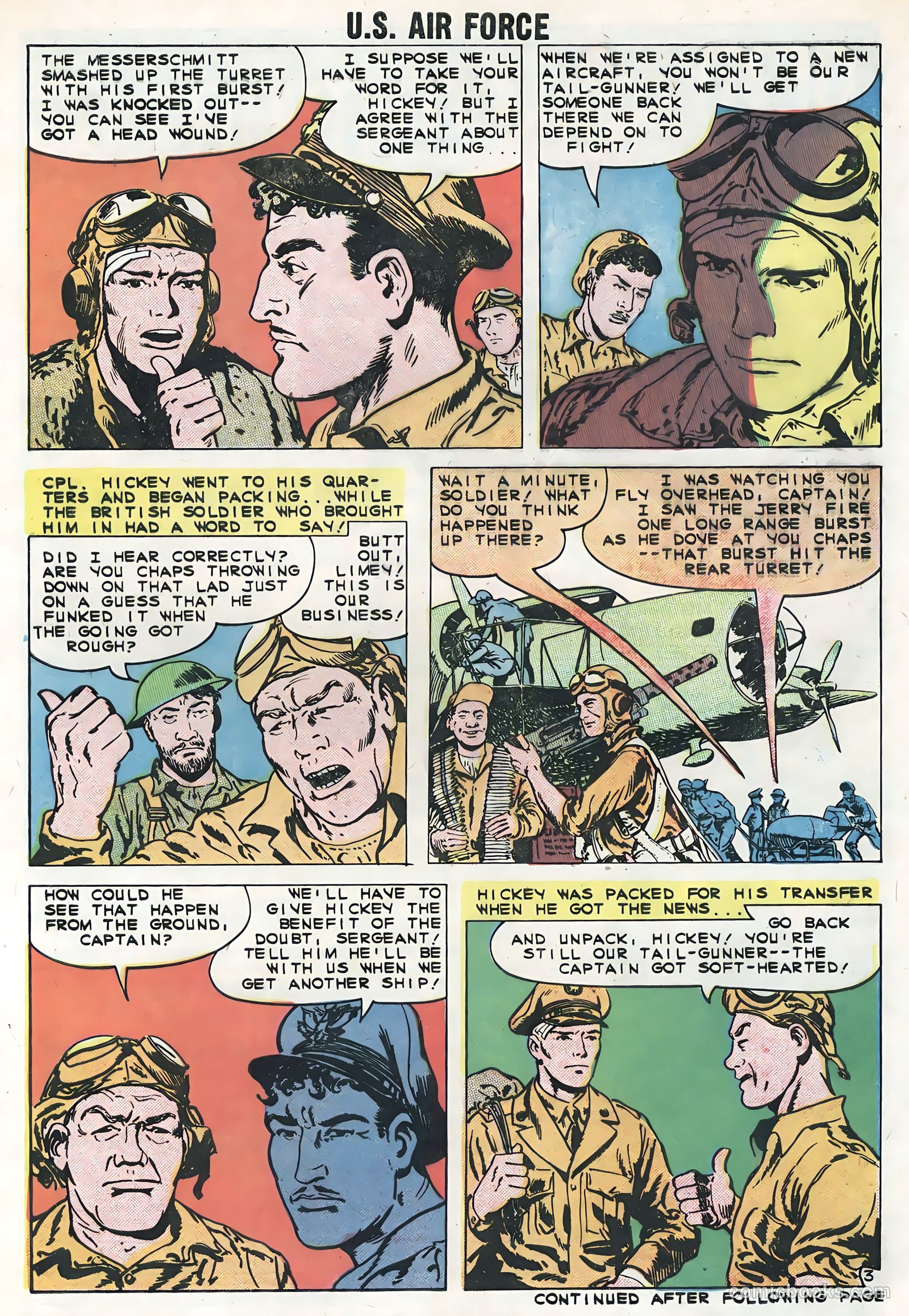 U.S. Air Force Comics #6 — page 5 of 36