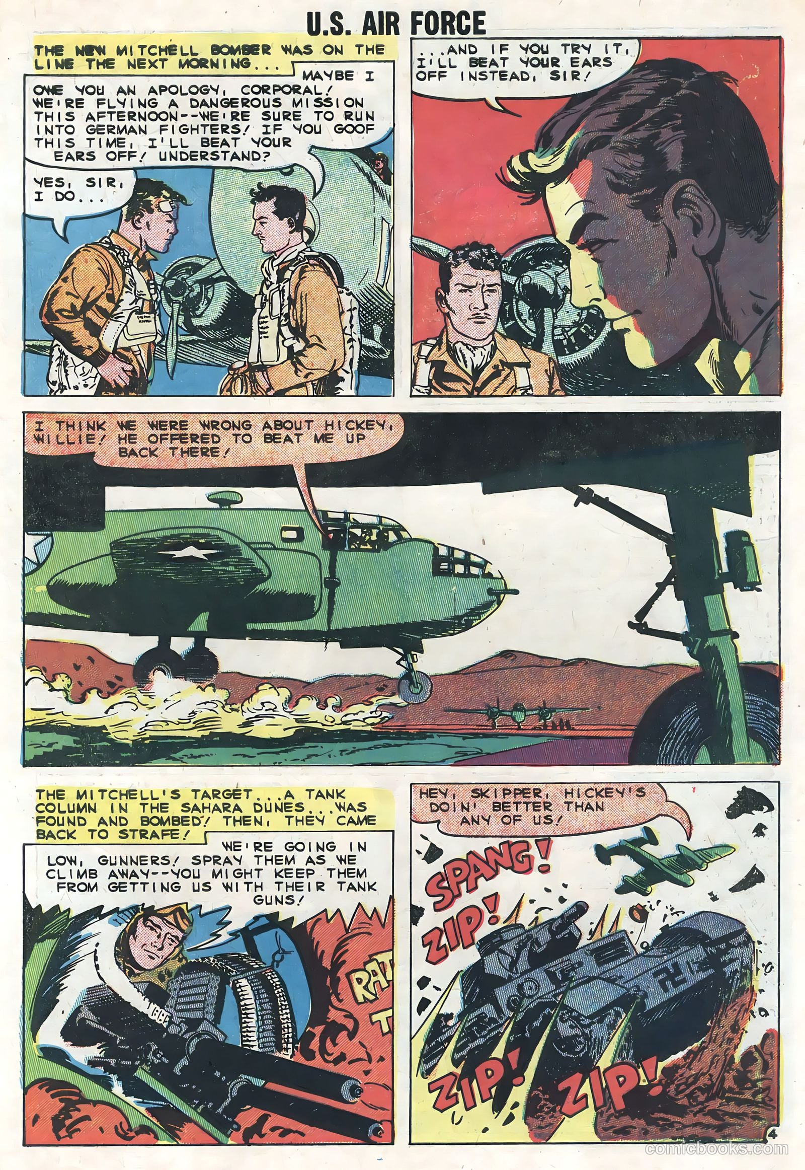 U.S. Air Force Comics #6 — page 7 of 36