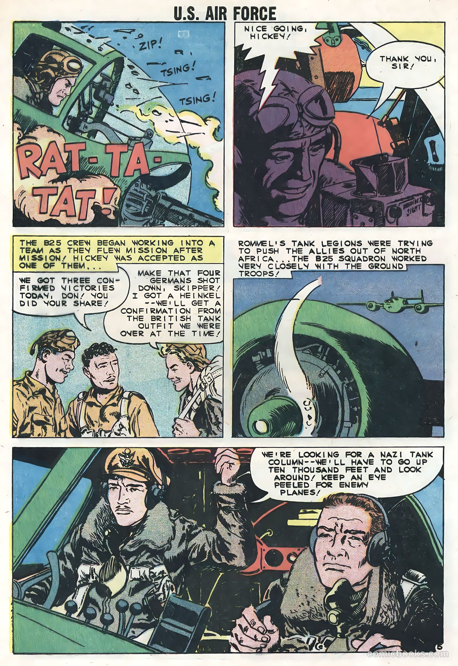 U.S. Air Force Comics #6 — page 8 of 36
