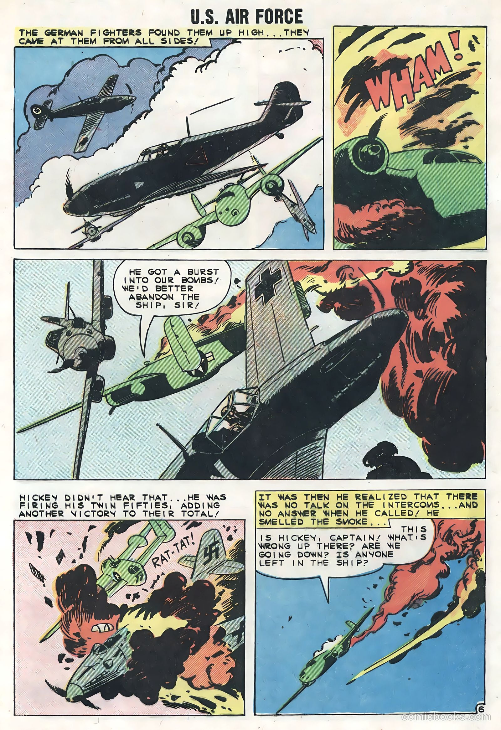 U.S. Air Force Comics #6 — page 9 of 36