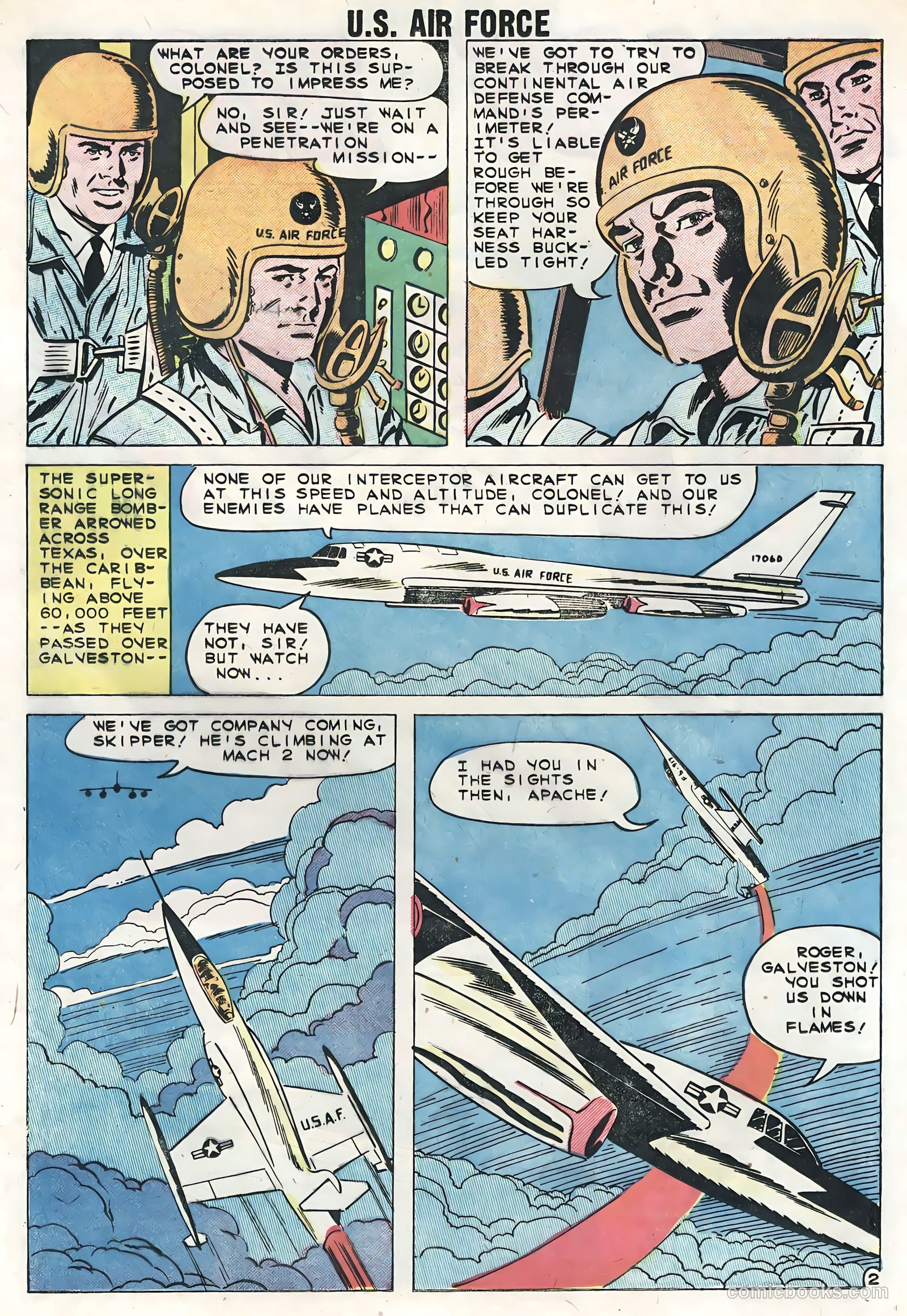 U.S. Air Force Comics #6 — page 12 of 36