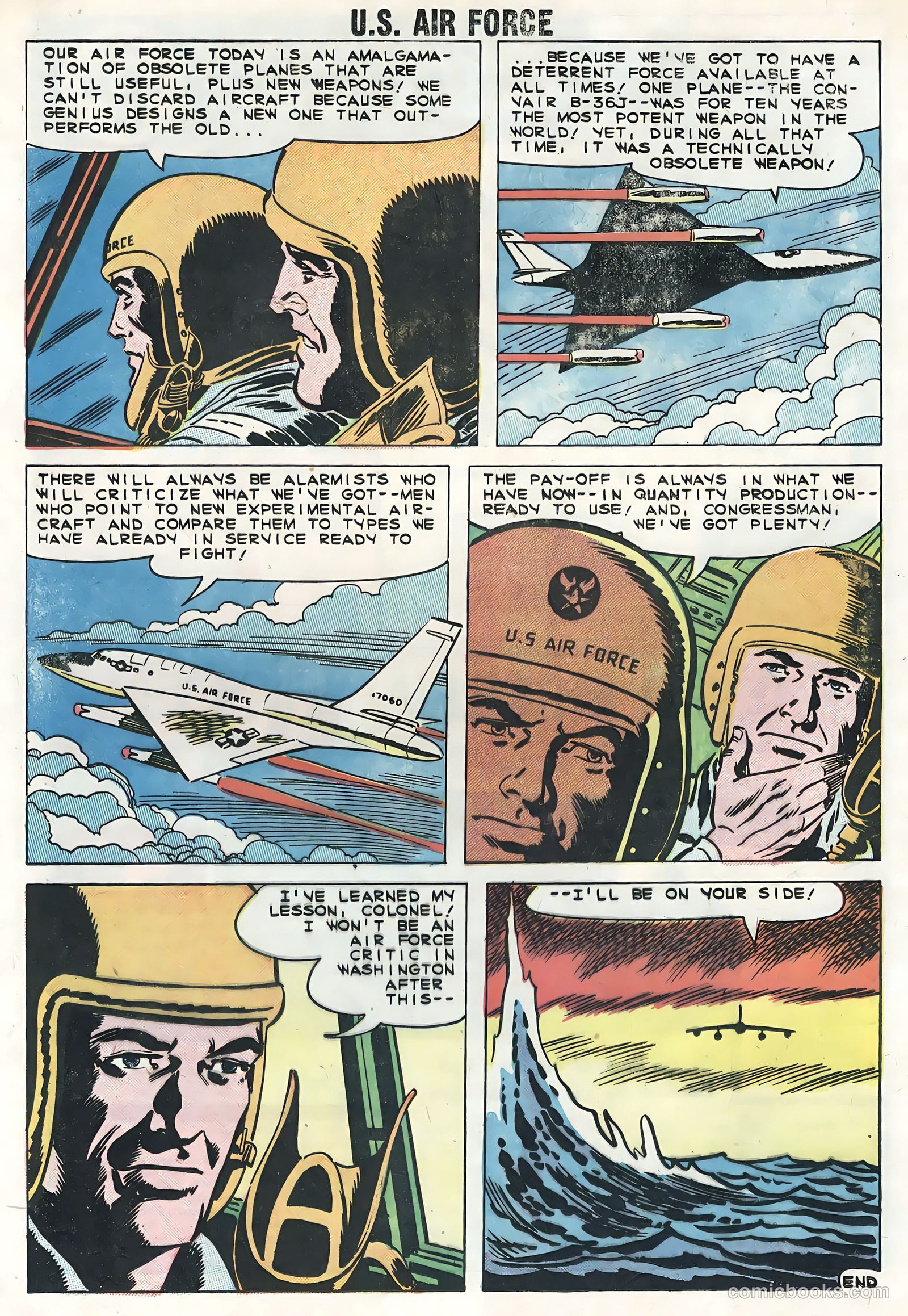 U.S. Air Force Comics #6 — page 16 of 36