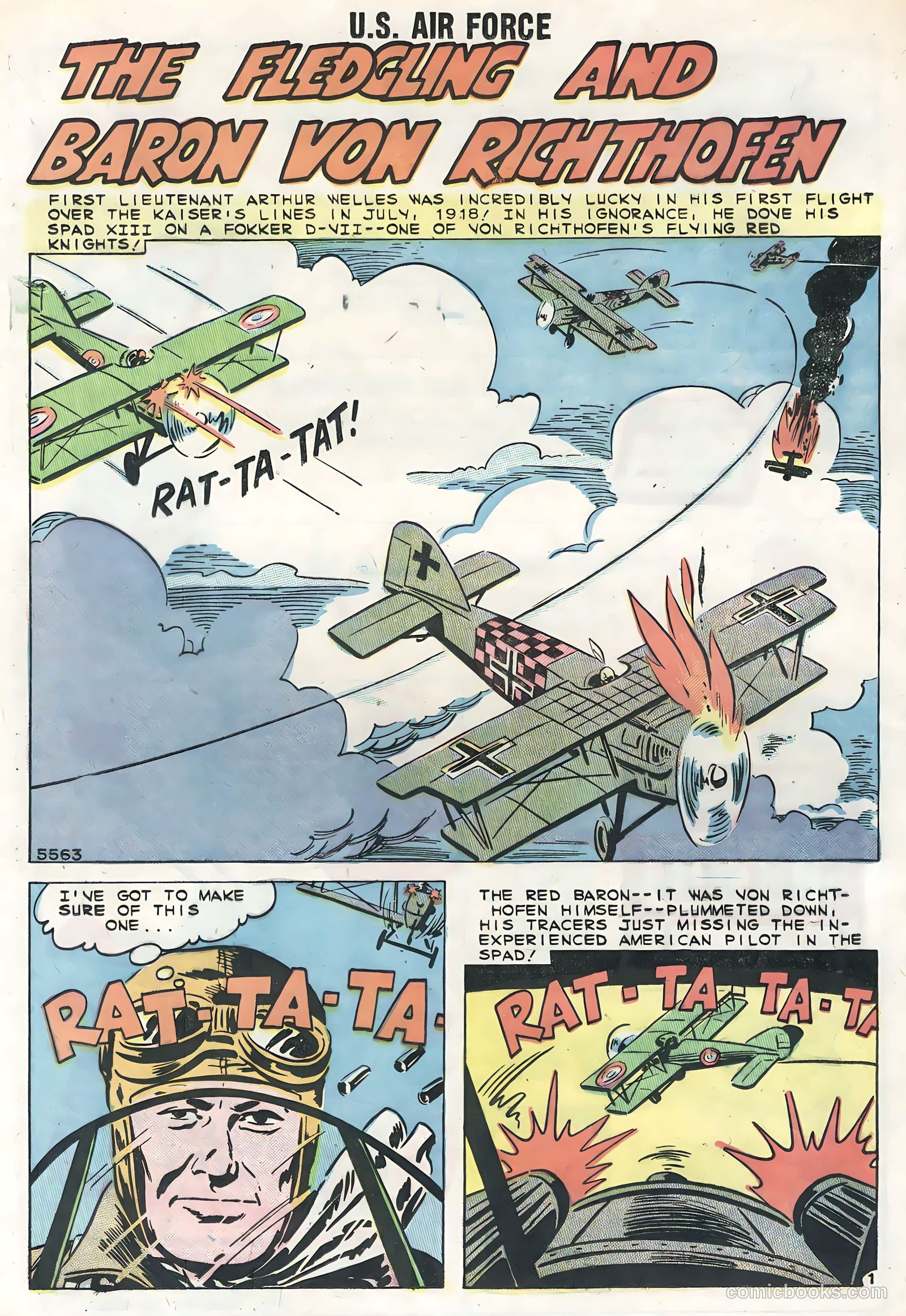 U.S. Air Force Comics #6 — page 20 of 36