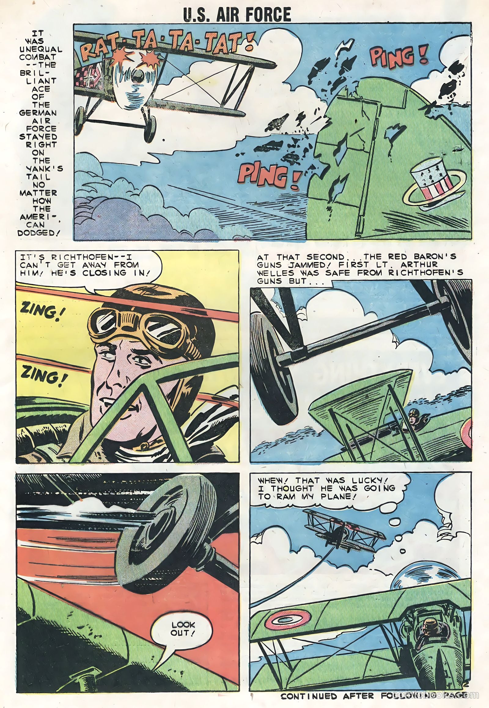 U.S. Air Force Comics #6 — page 21 of 36