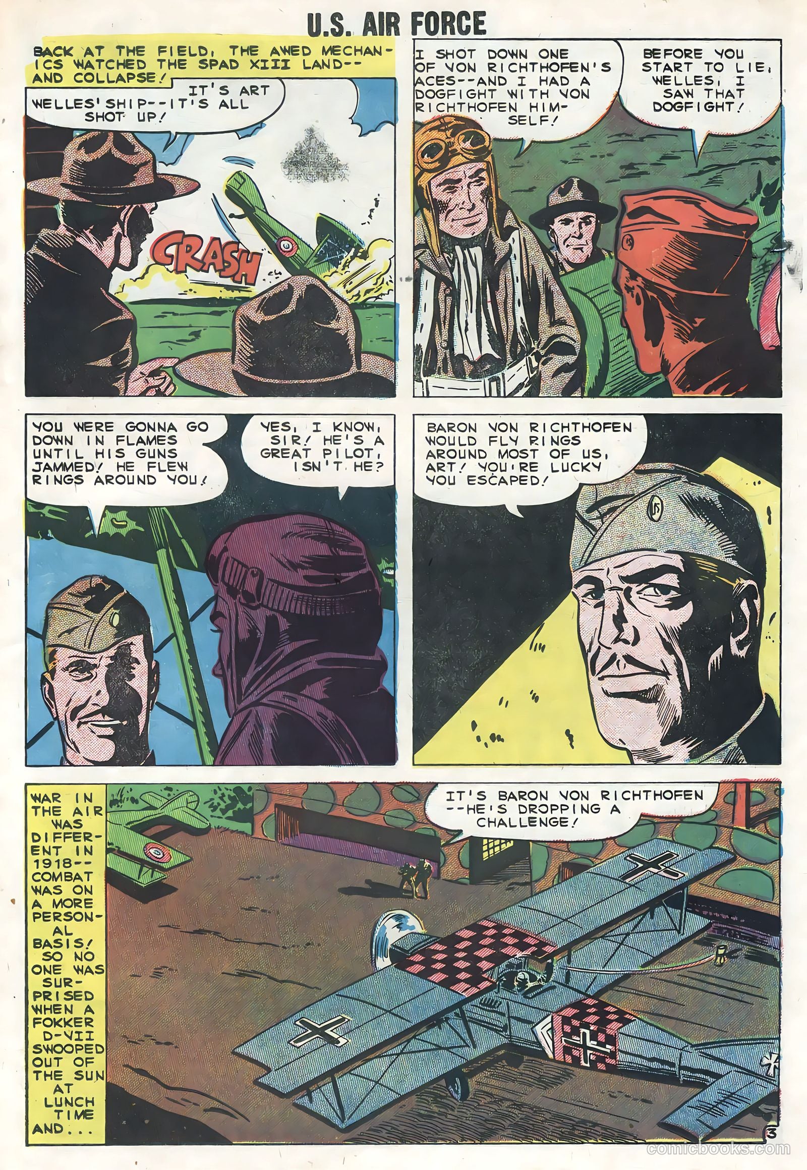 U.S. Air Force Comics #6 — page 23 of 36
