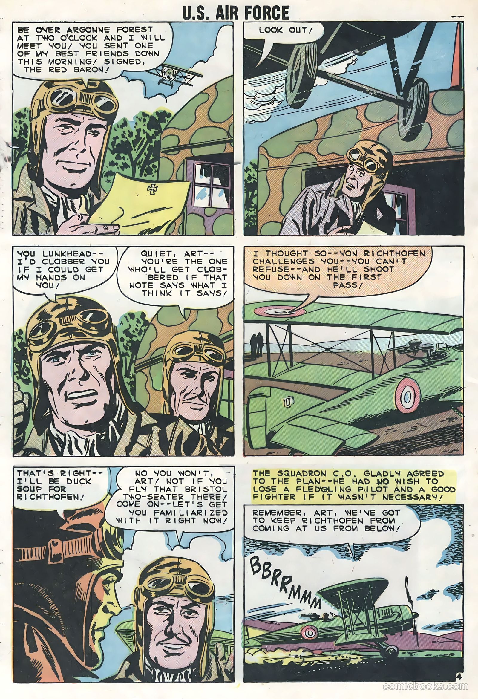 U.S. Air Force Comics #6 — page 24 of 36