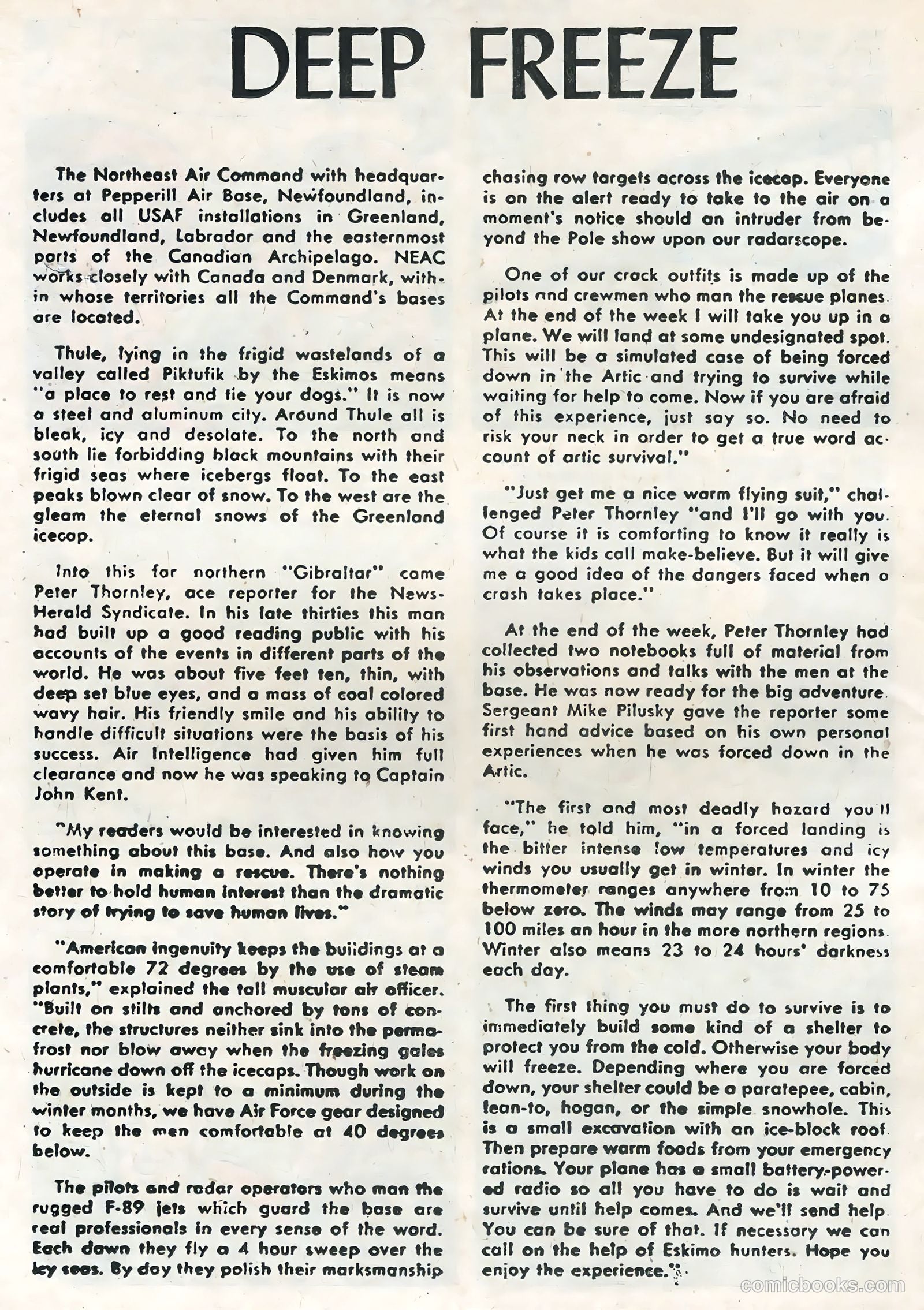 U.S. Air Force Comics #6 — page 26 of 36
