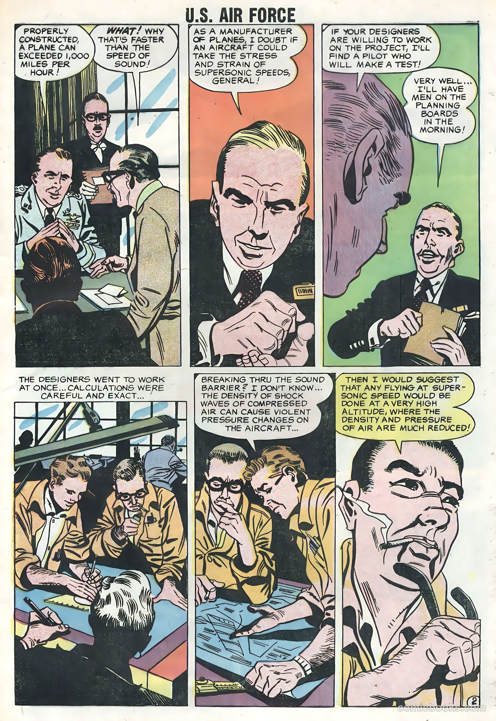 U.S. Air Force Comics #6 — page 29 of 36