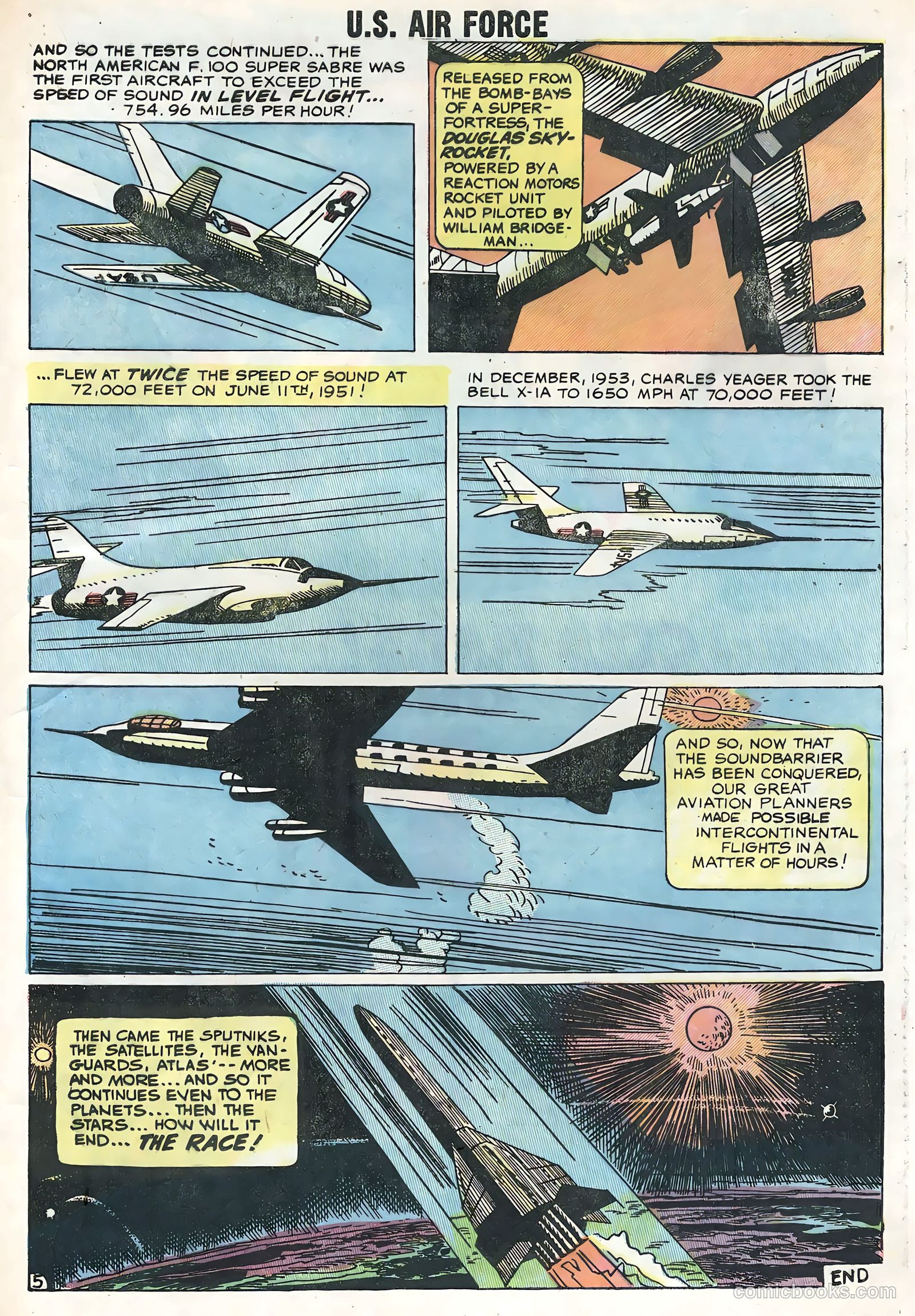 U.S. Air Force Comics #6 — page 33 of 36