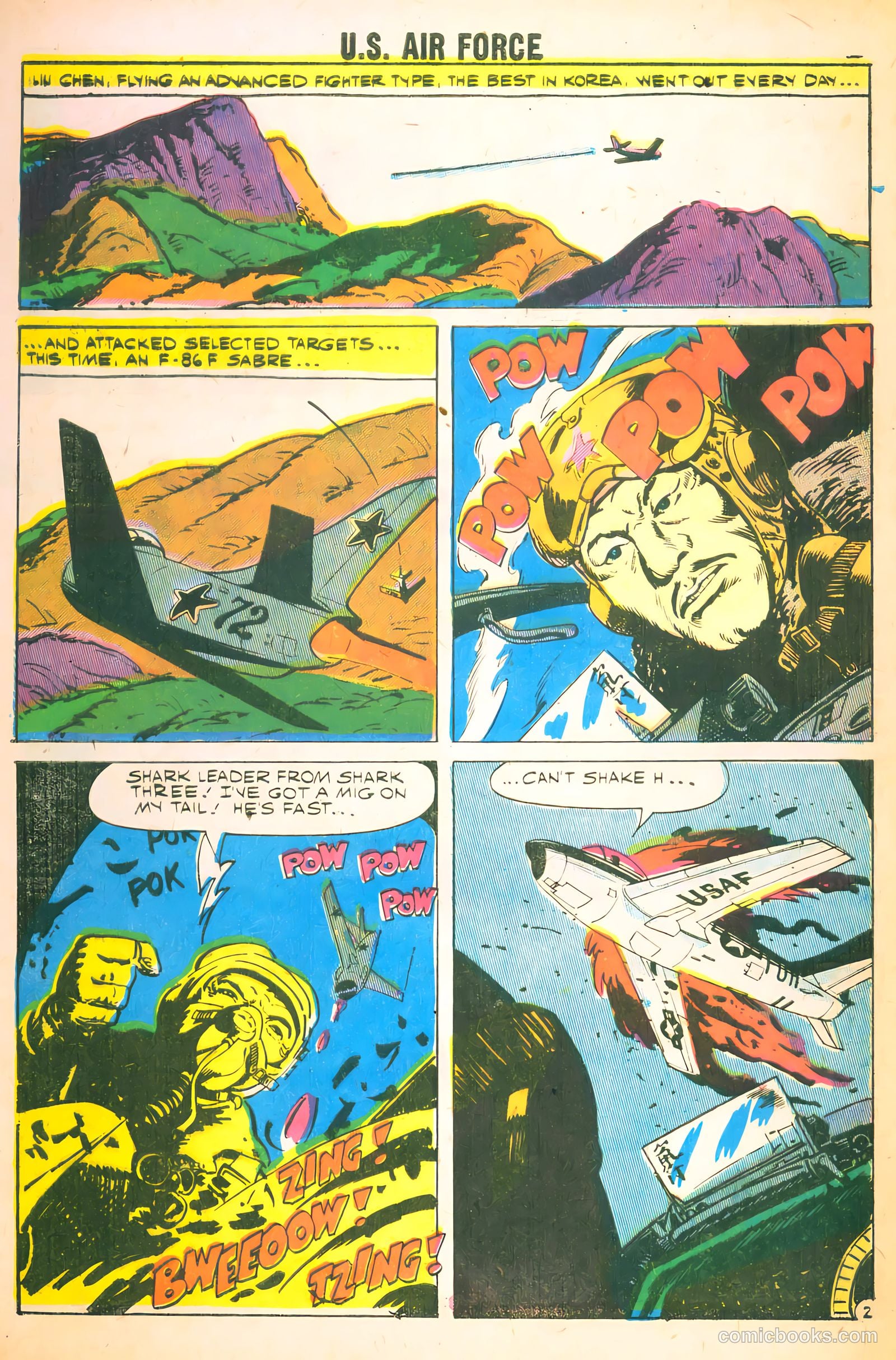 U.S. Air Force Comics #7 — page 4 of 36
