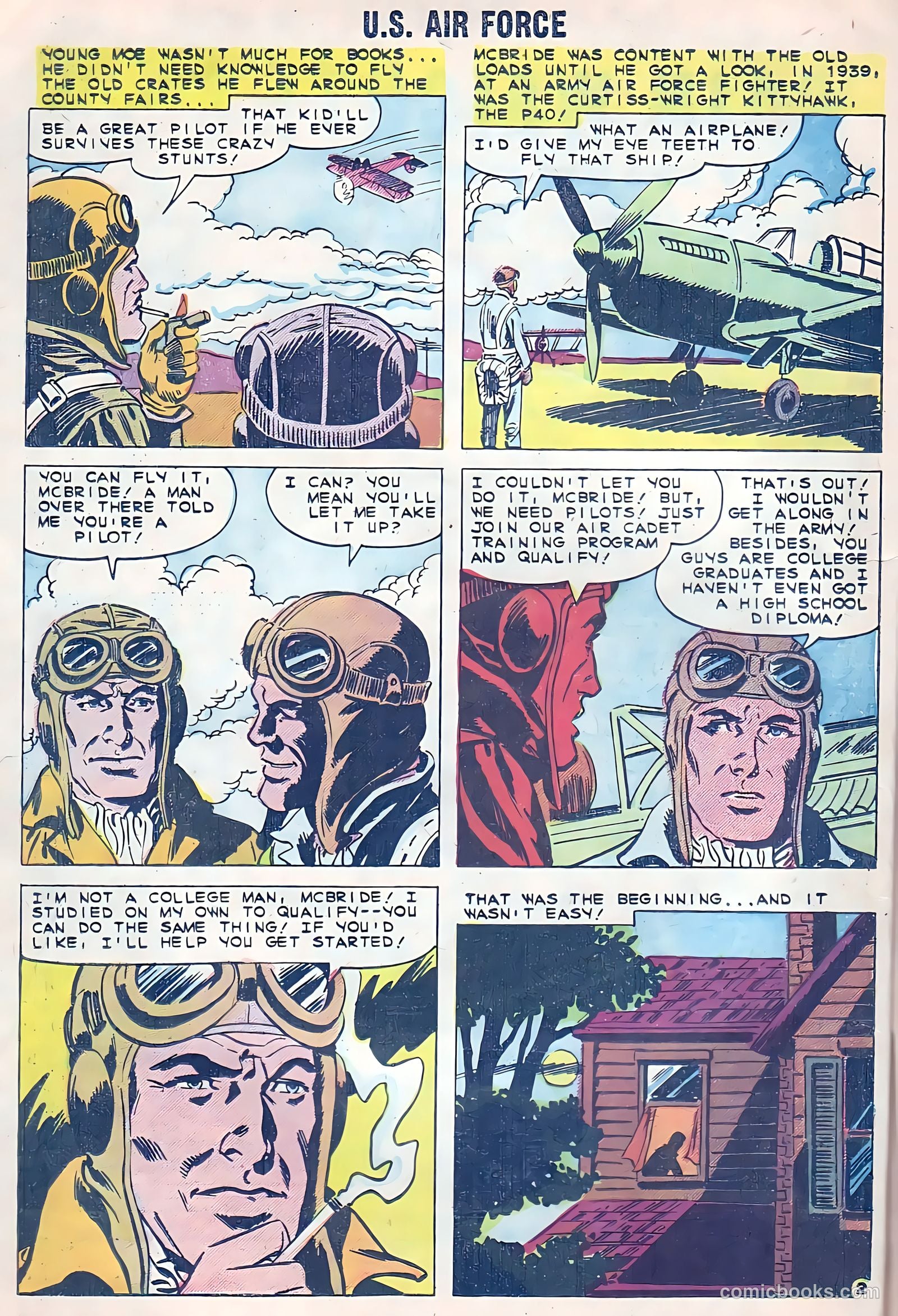 U.S. Air Force Comics #8 — page 16 of 36