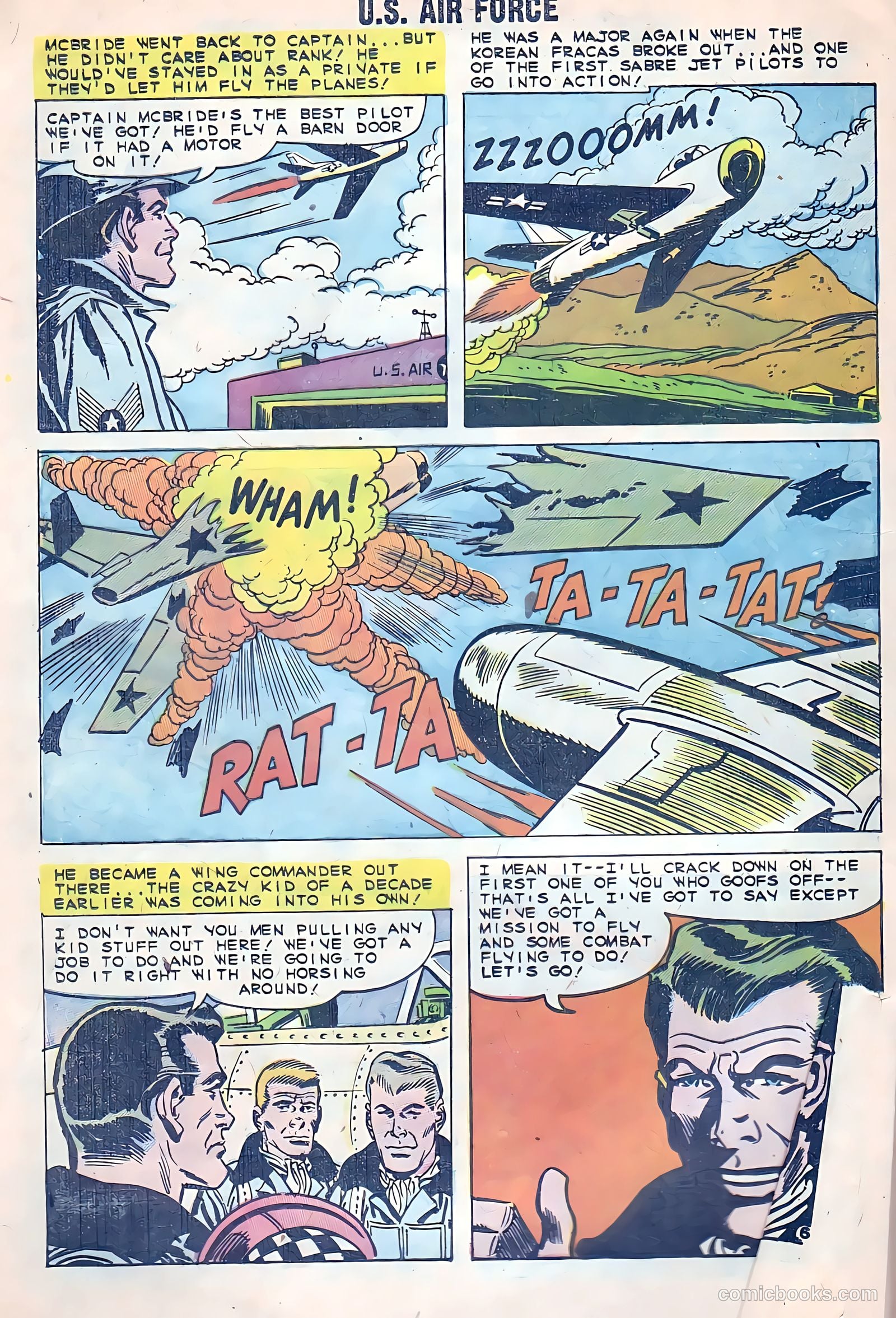 U.S. Air Force Comics #8 — page 20 of 36