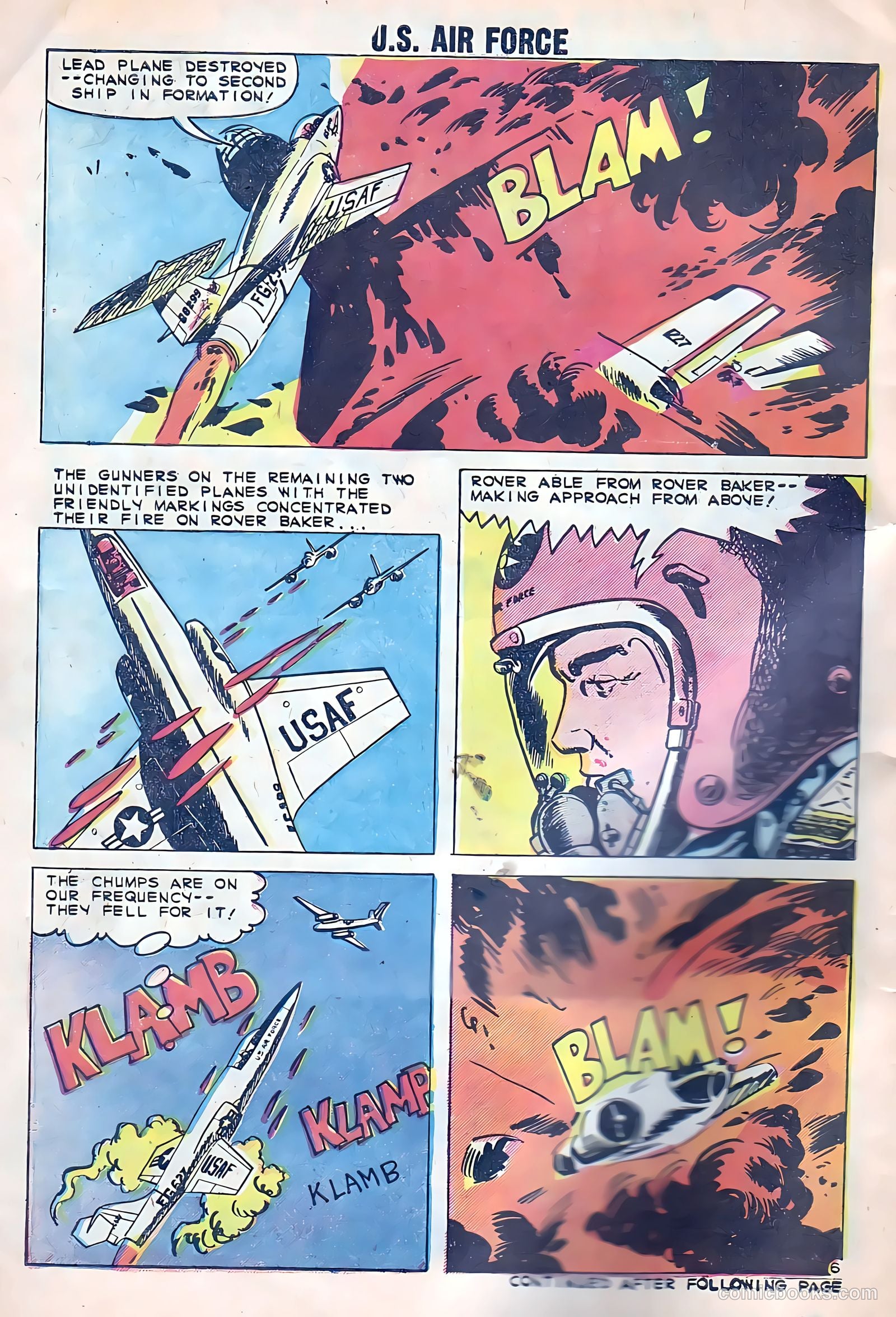 U.S. Air Force Comics #8 — page 30 of 36