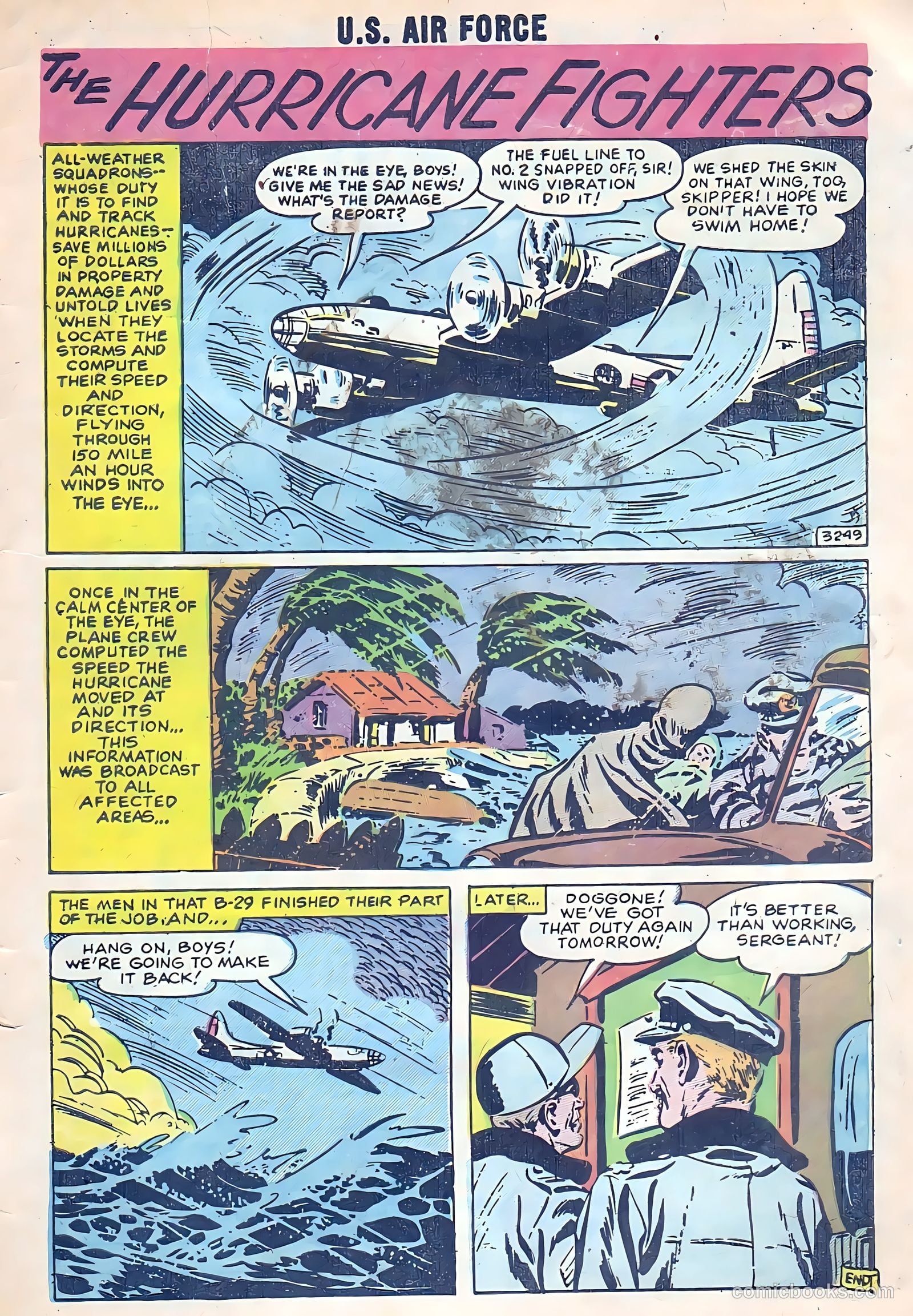 U.S. Air Force Comics #8 — page 33 of 36