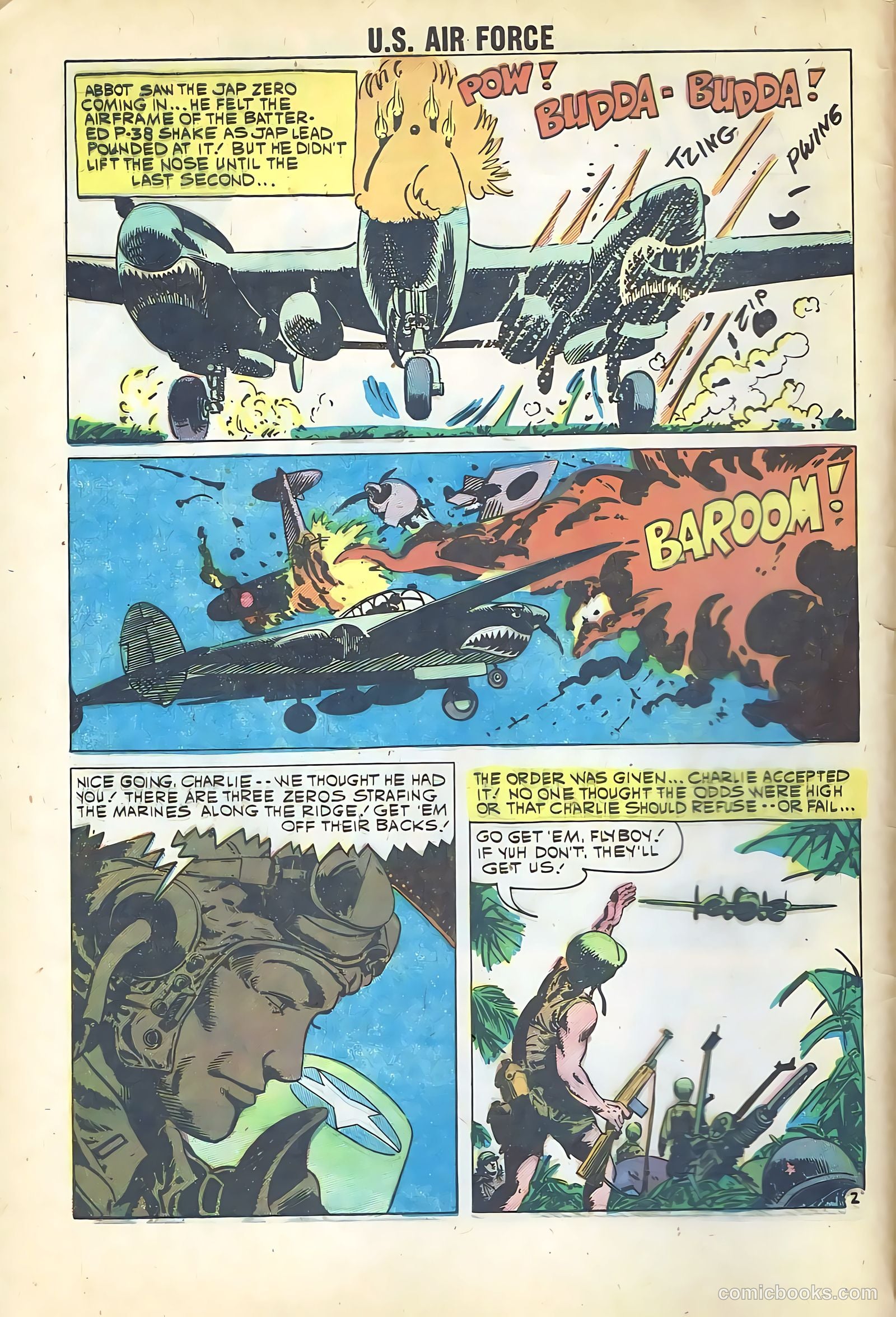 U.S. Air Force Comics #9 — page 4 of 36