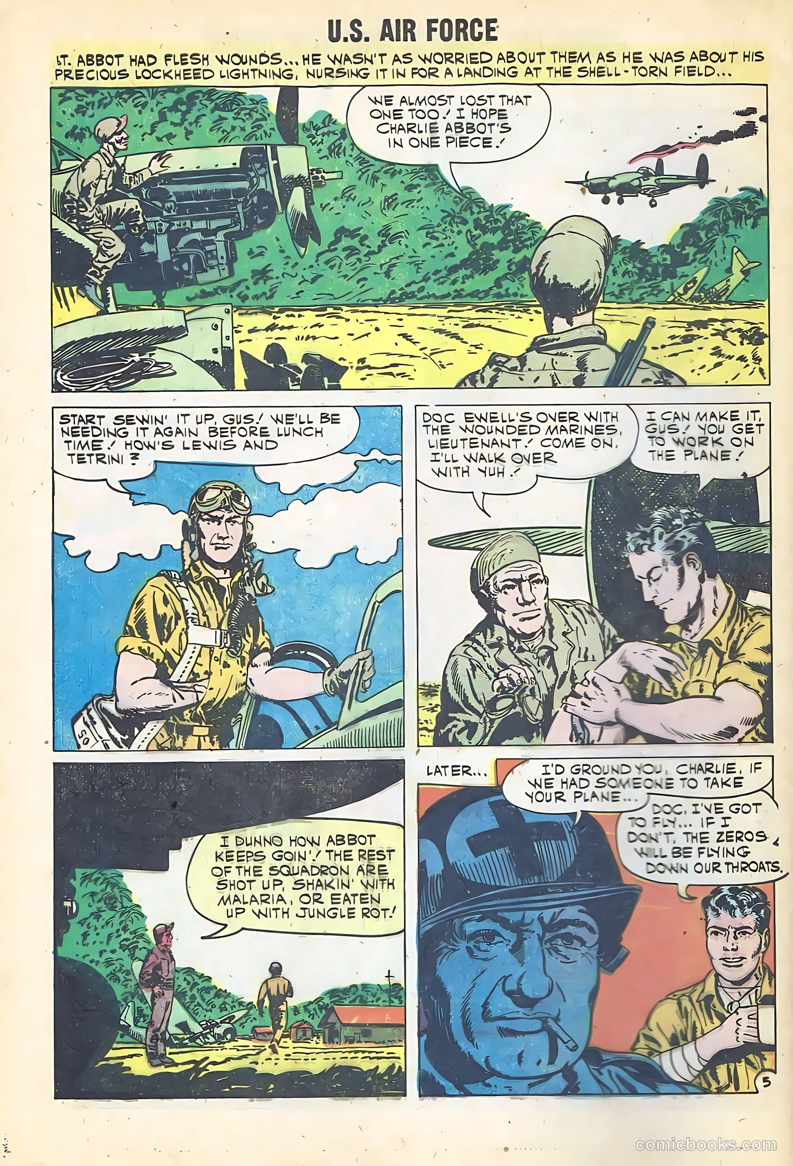 U.S. Air Force Comics #9 — page 8 of 36