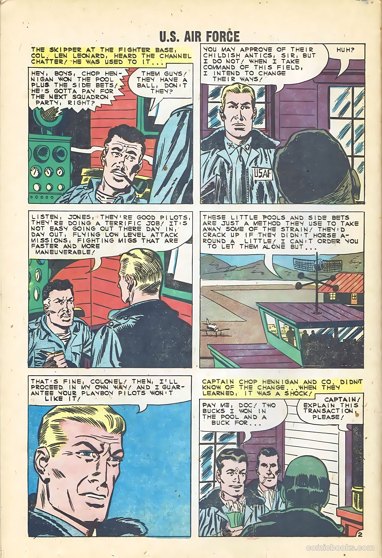 U.S. Air Force Comics #9 — page 16 of 36