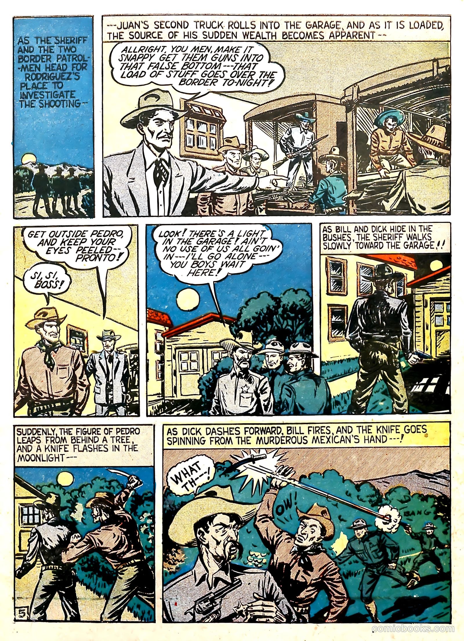 U.S. Border Patrol Comics #5 — page 7 of 36