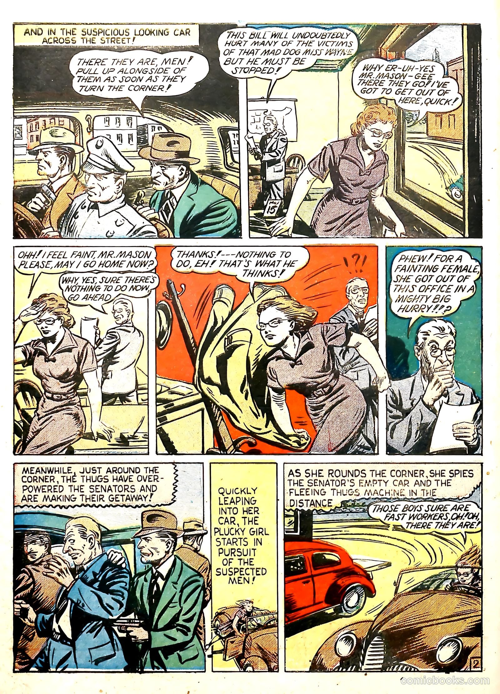 U.S. Border Patrol Comics #5 — page 10 of 36