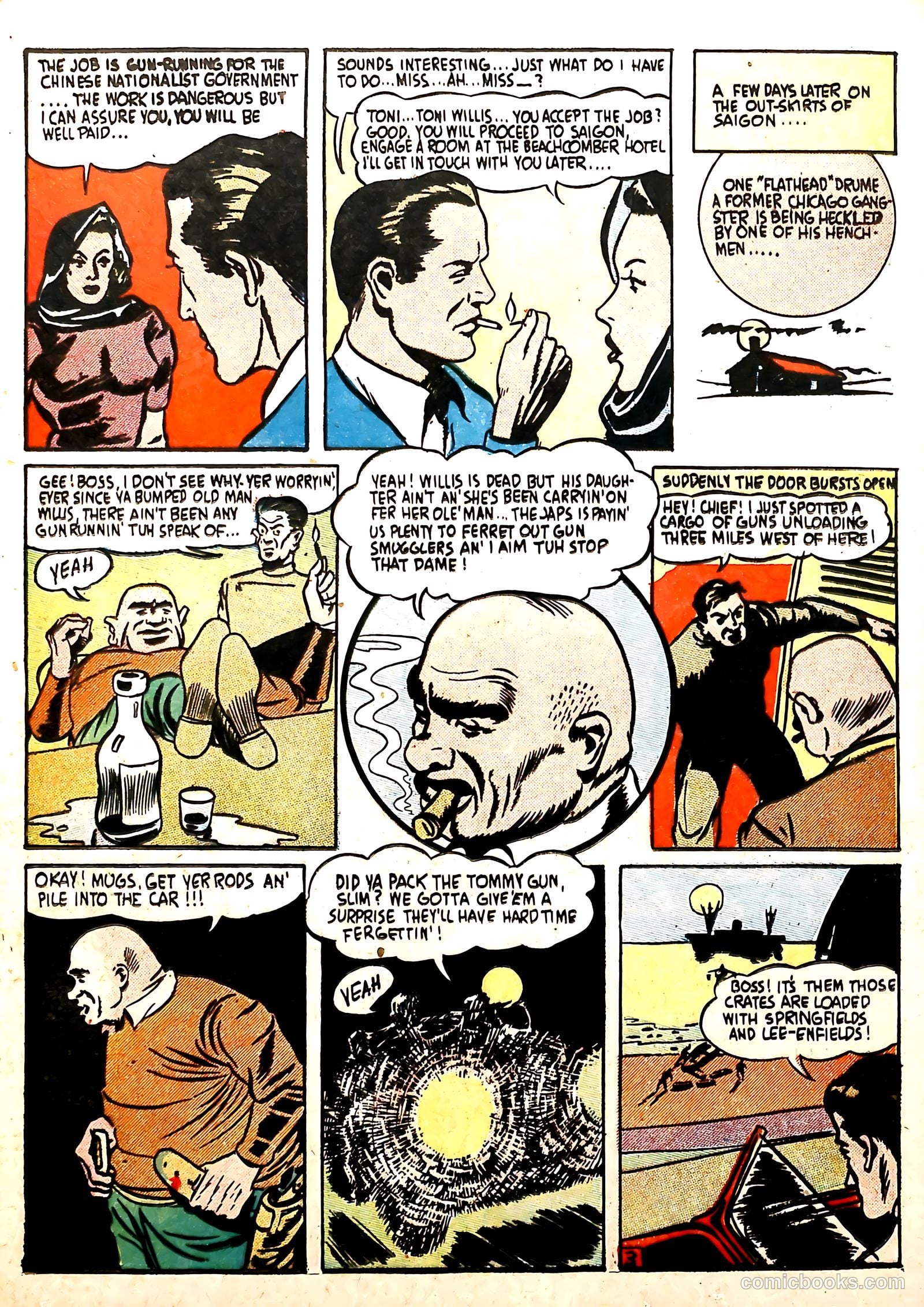 U.S. Border Patrol Comics #5 — page 16 of 36