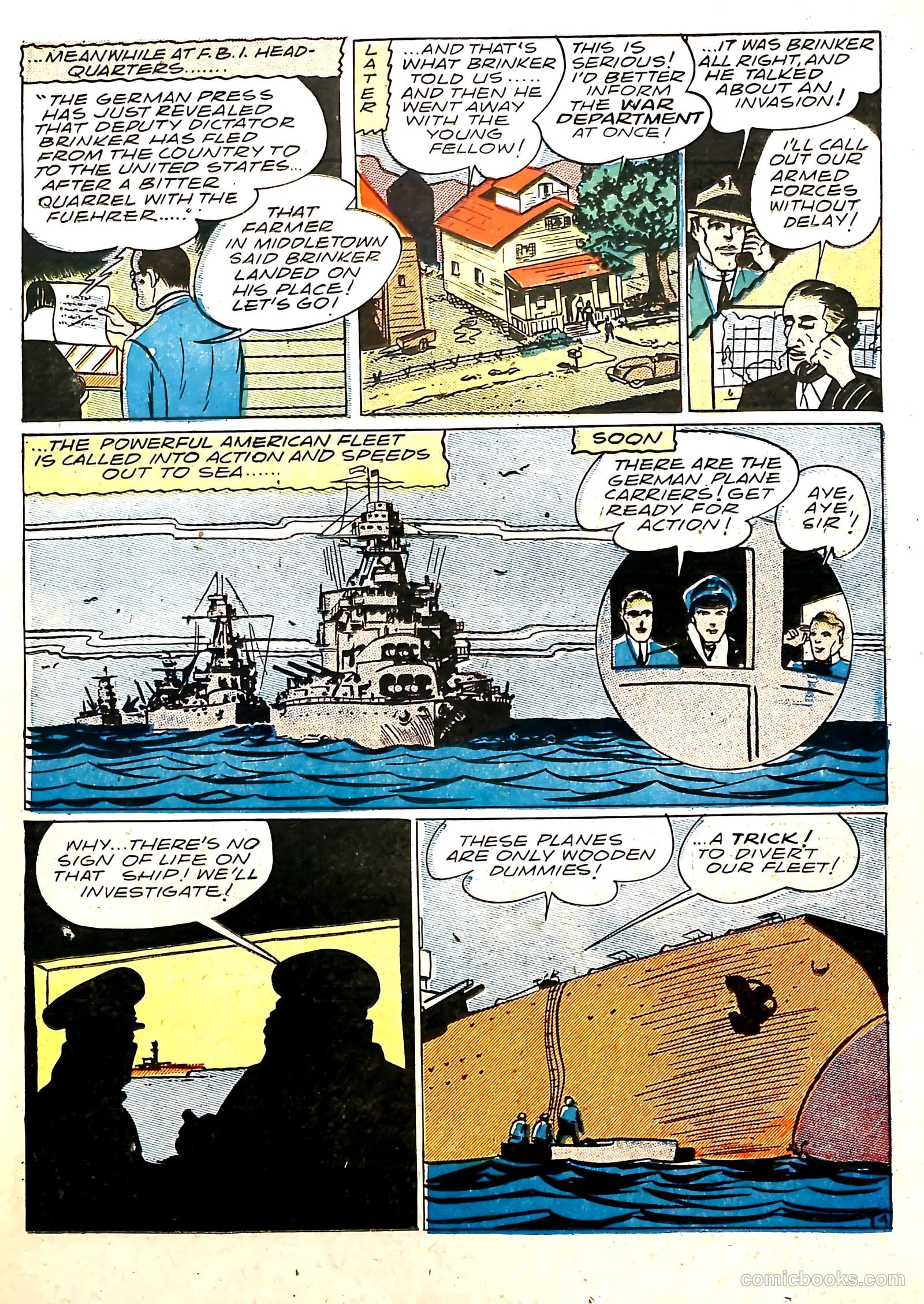 U.S. Border Patrol Comics #5 — page 23 of 36