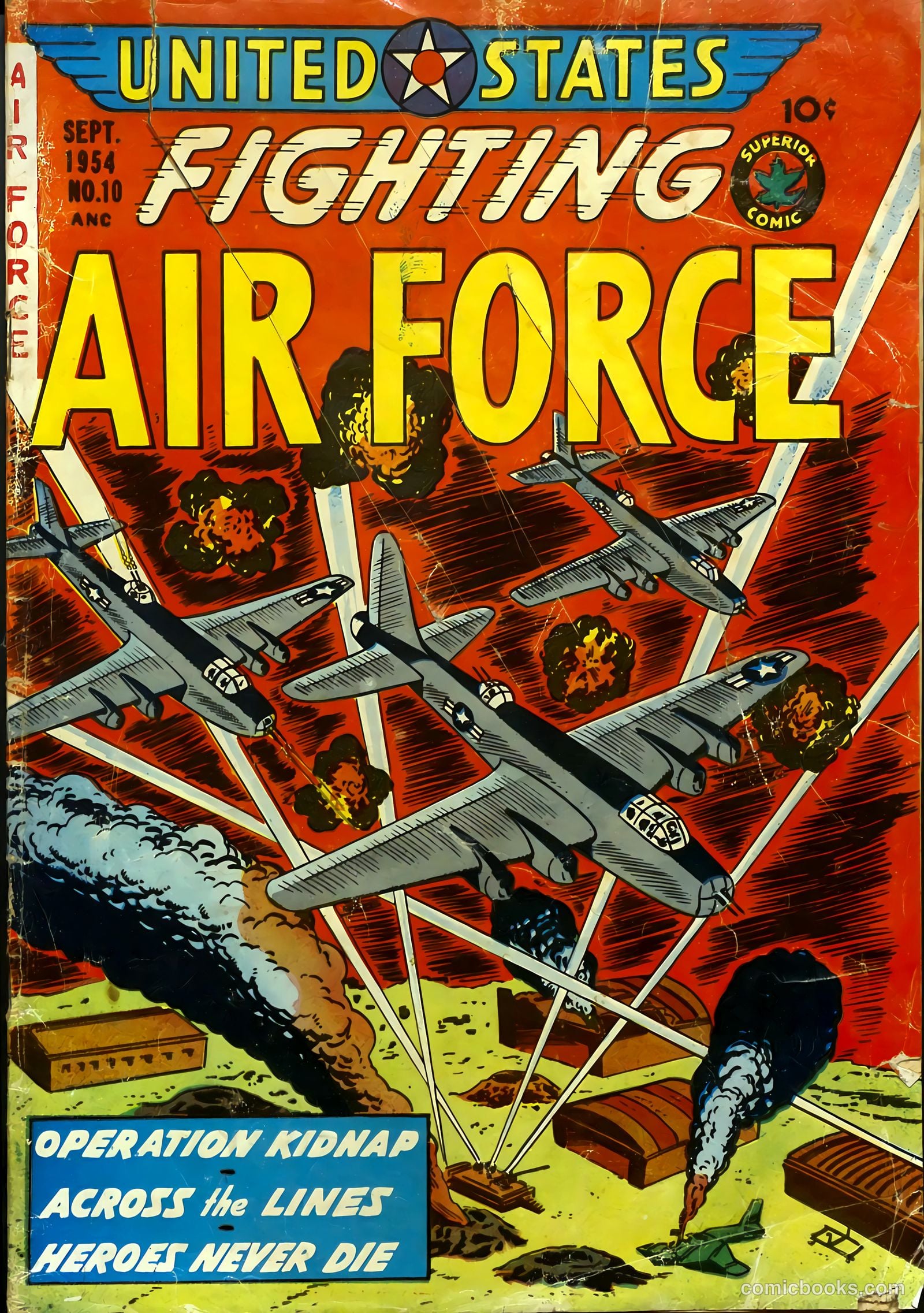 U.S. Fighting Air Force #10 — page 1 of 36