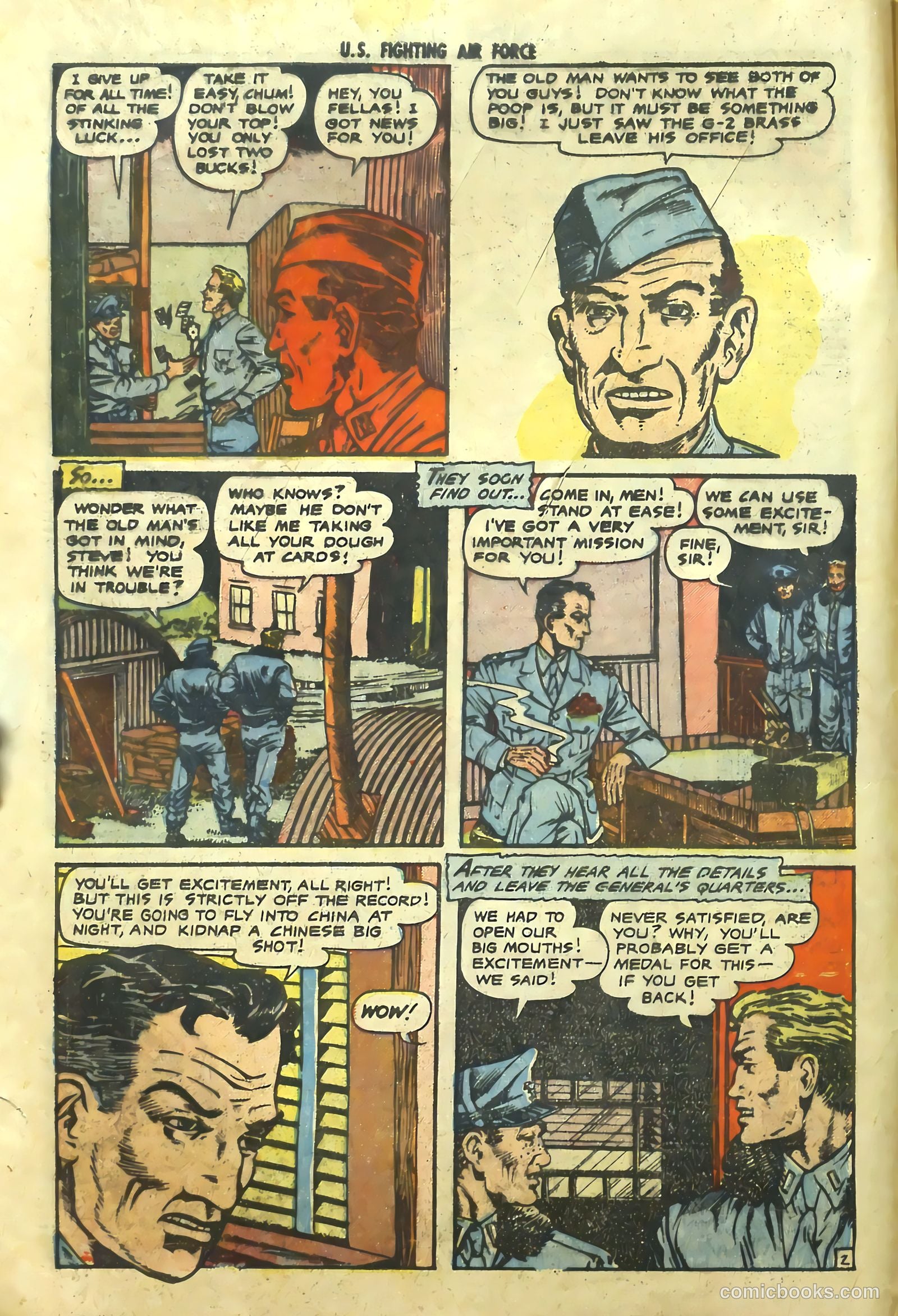 U.S. Fighting Air Force #10 — page 4 of 36