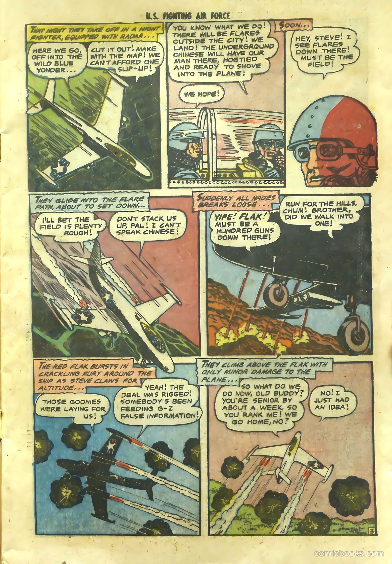 U.S. Fighting Air Force #10 — page 5 of 36