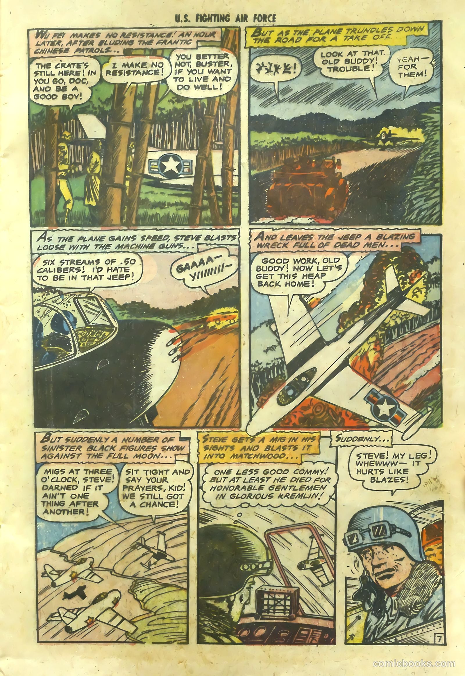 U.S. Fighting Air Force #10 — page 9 of 36