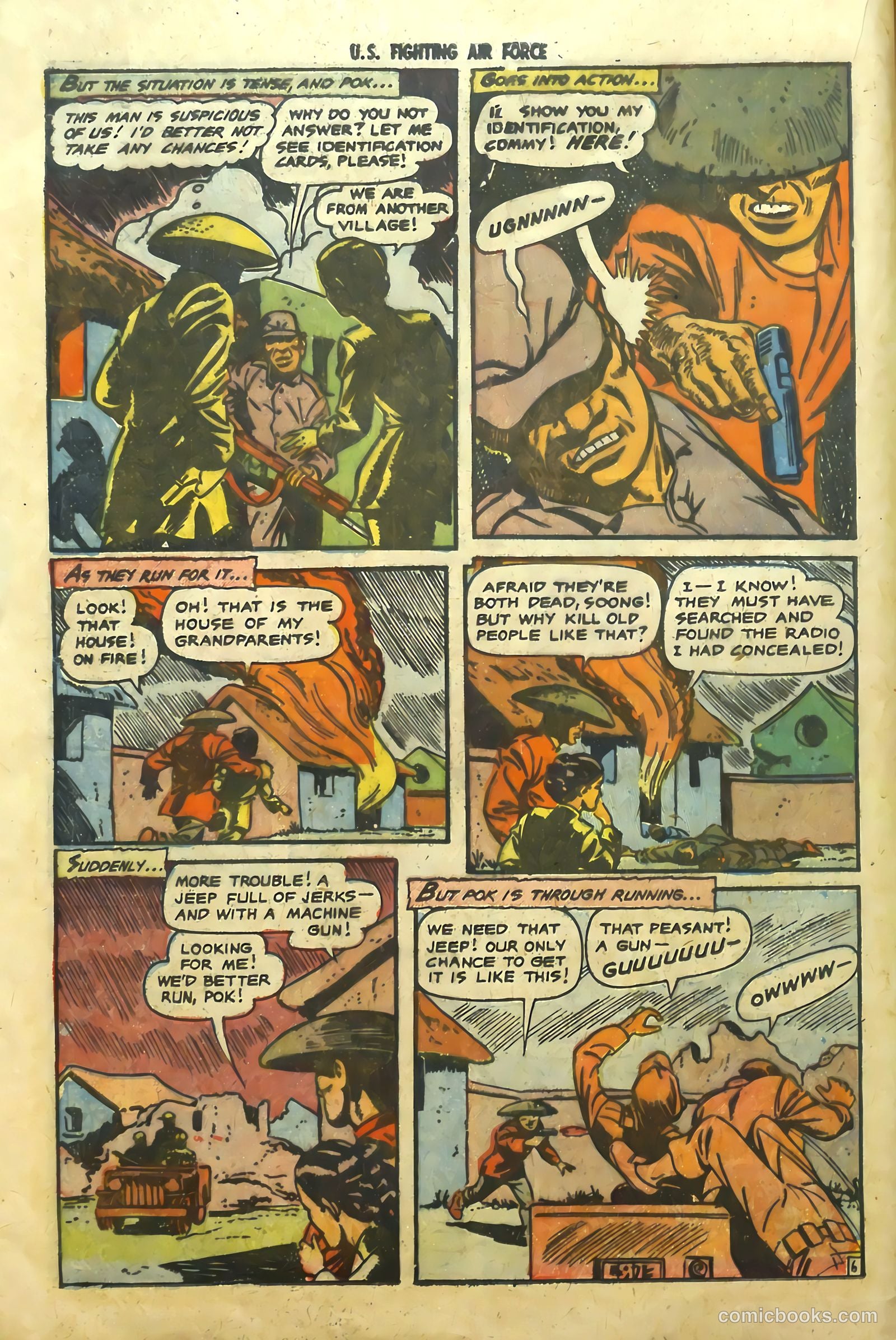 U.S. Fighting Air Force #10 — page 16 of 36