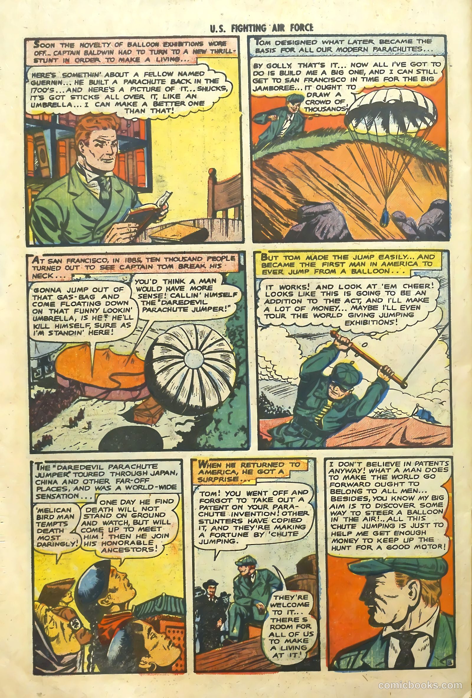 U.S. Fighting Air Force #10 — page 30 of 36