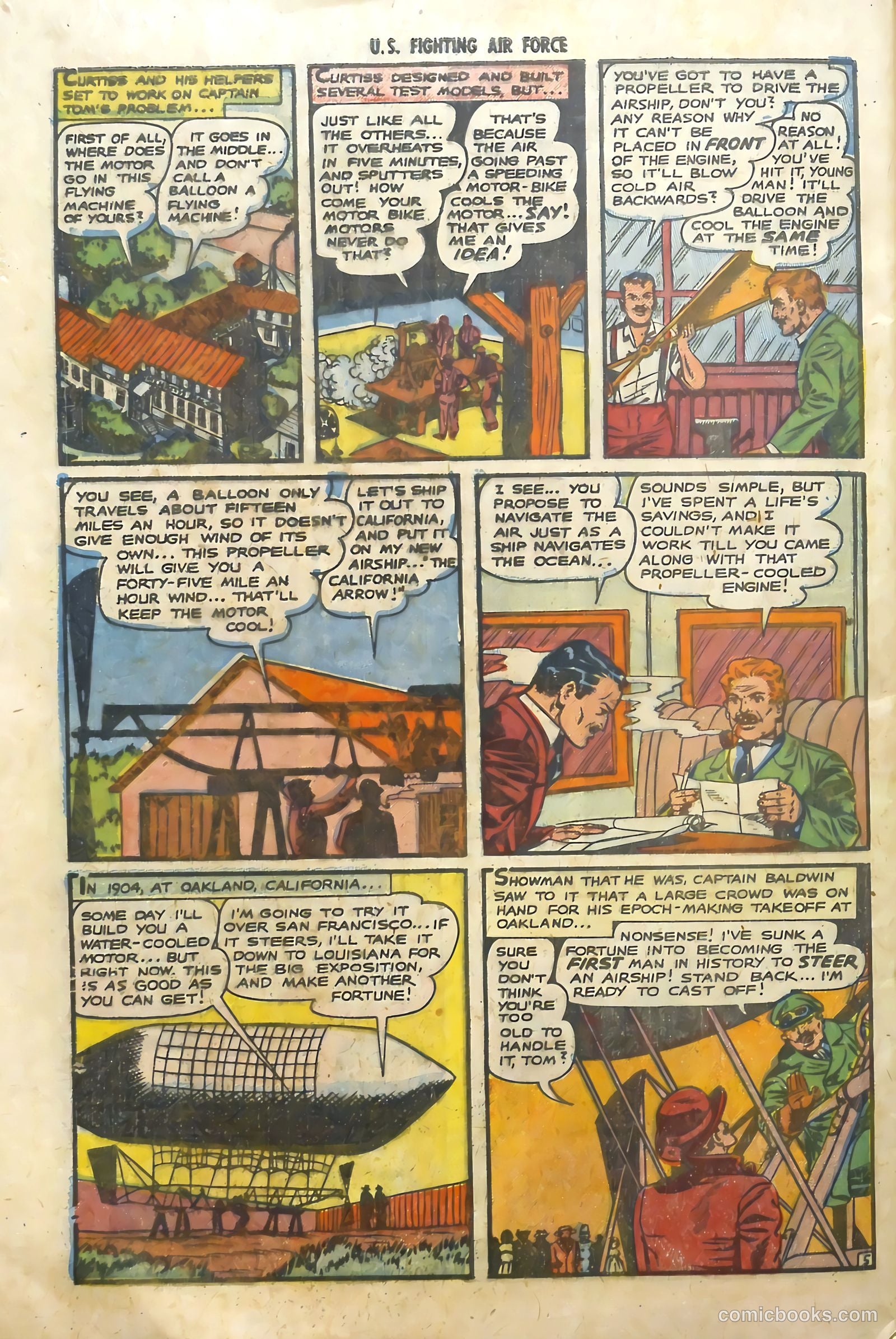 U.S. Fighting Air Force #10 — page 32 of 36