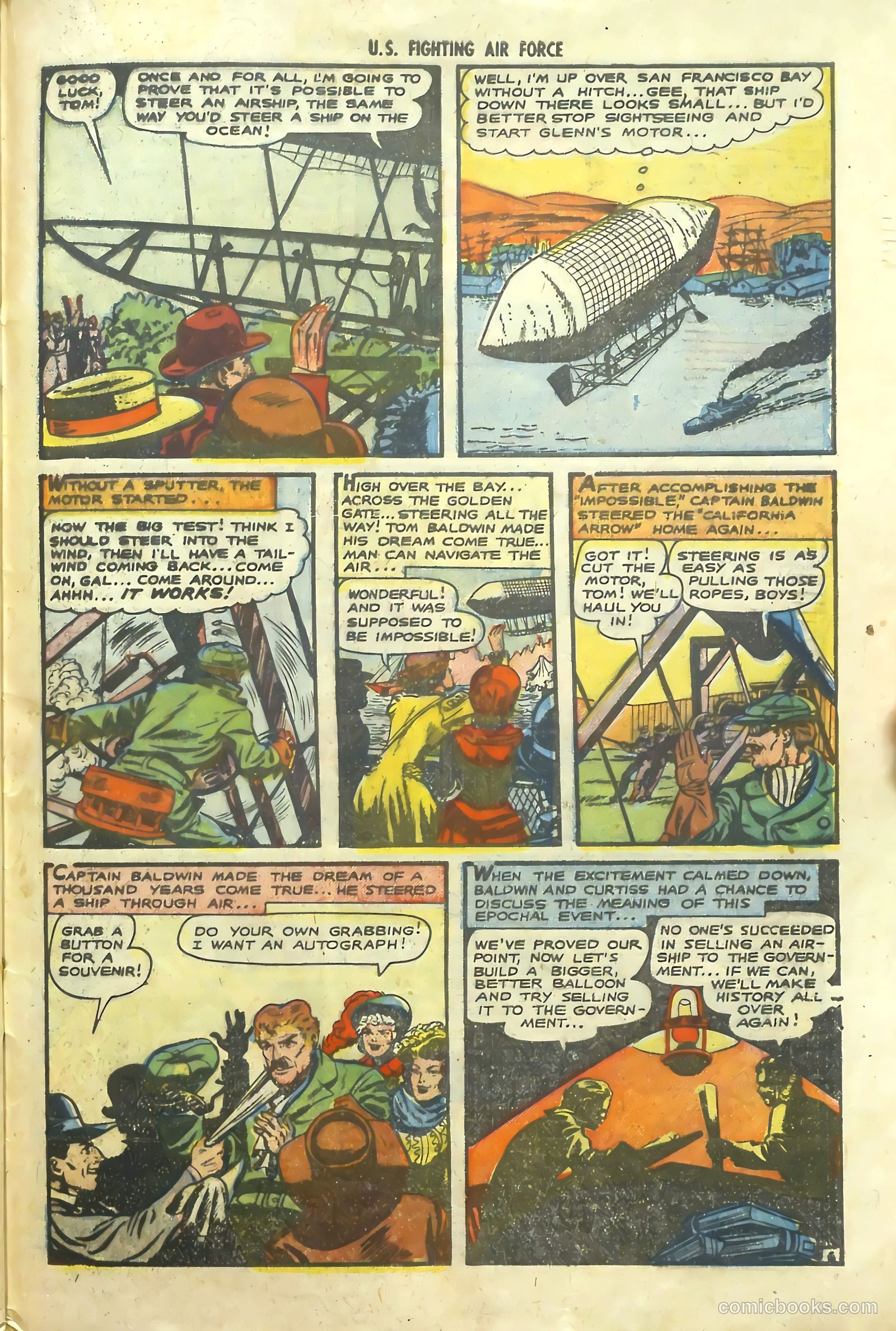 U.S. Fighting Air Force #10 — page 33 of 36