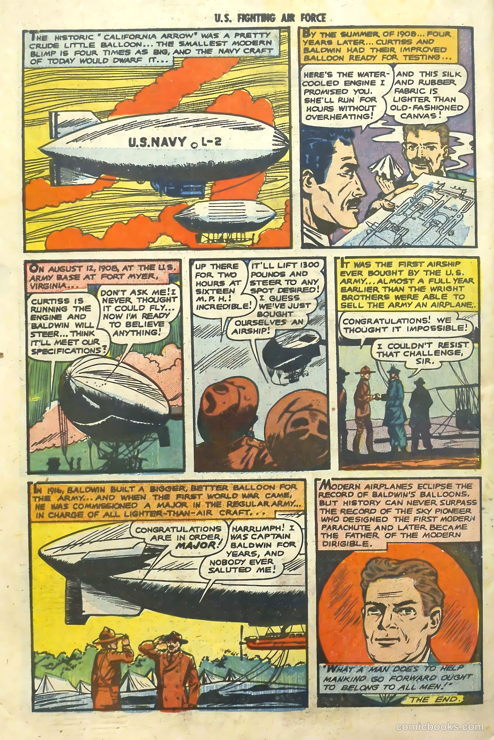 U.S. Fighting Air Force #10 — page 34 of 36