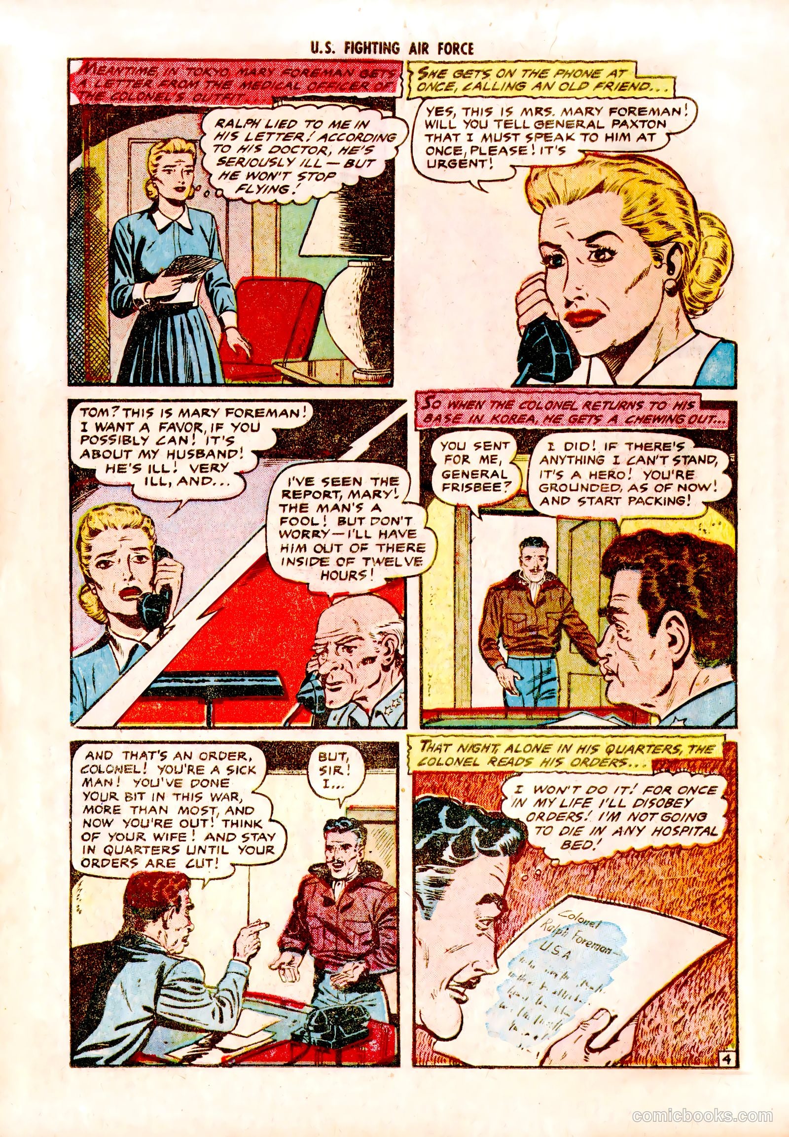 U.S. Fighting Air Force #11 — page 14 of 36