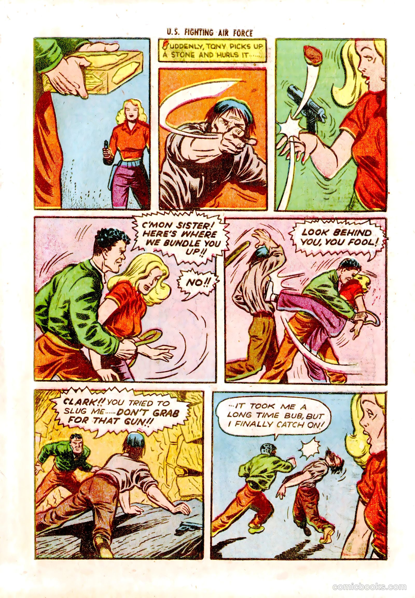 U.S. Fighting Air Force #11 — page 31 of 36