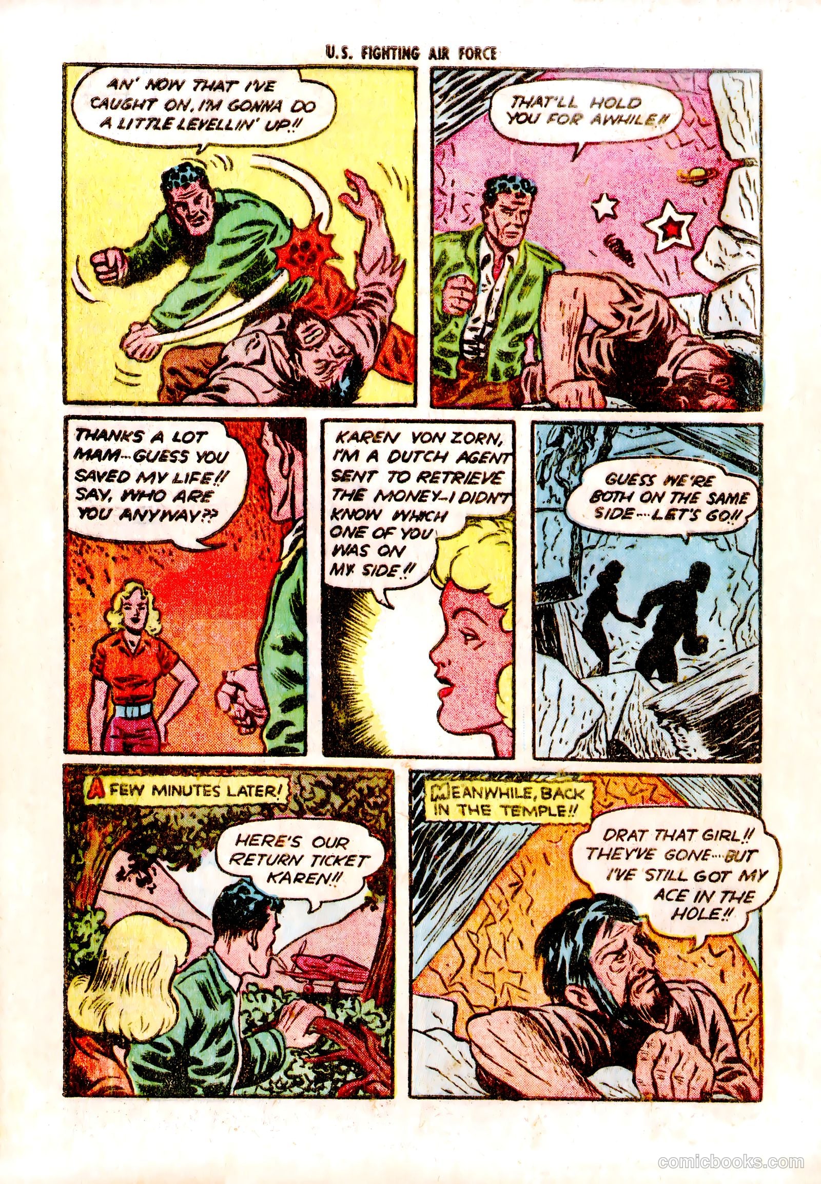 U.S. Fighting Air Force #11 — page 32 of 36
