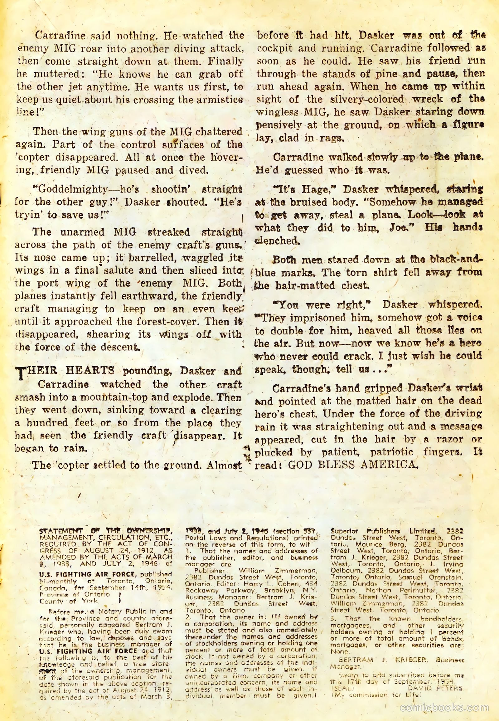 U.S. Fighting Air Force #13 — page 19 of 36