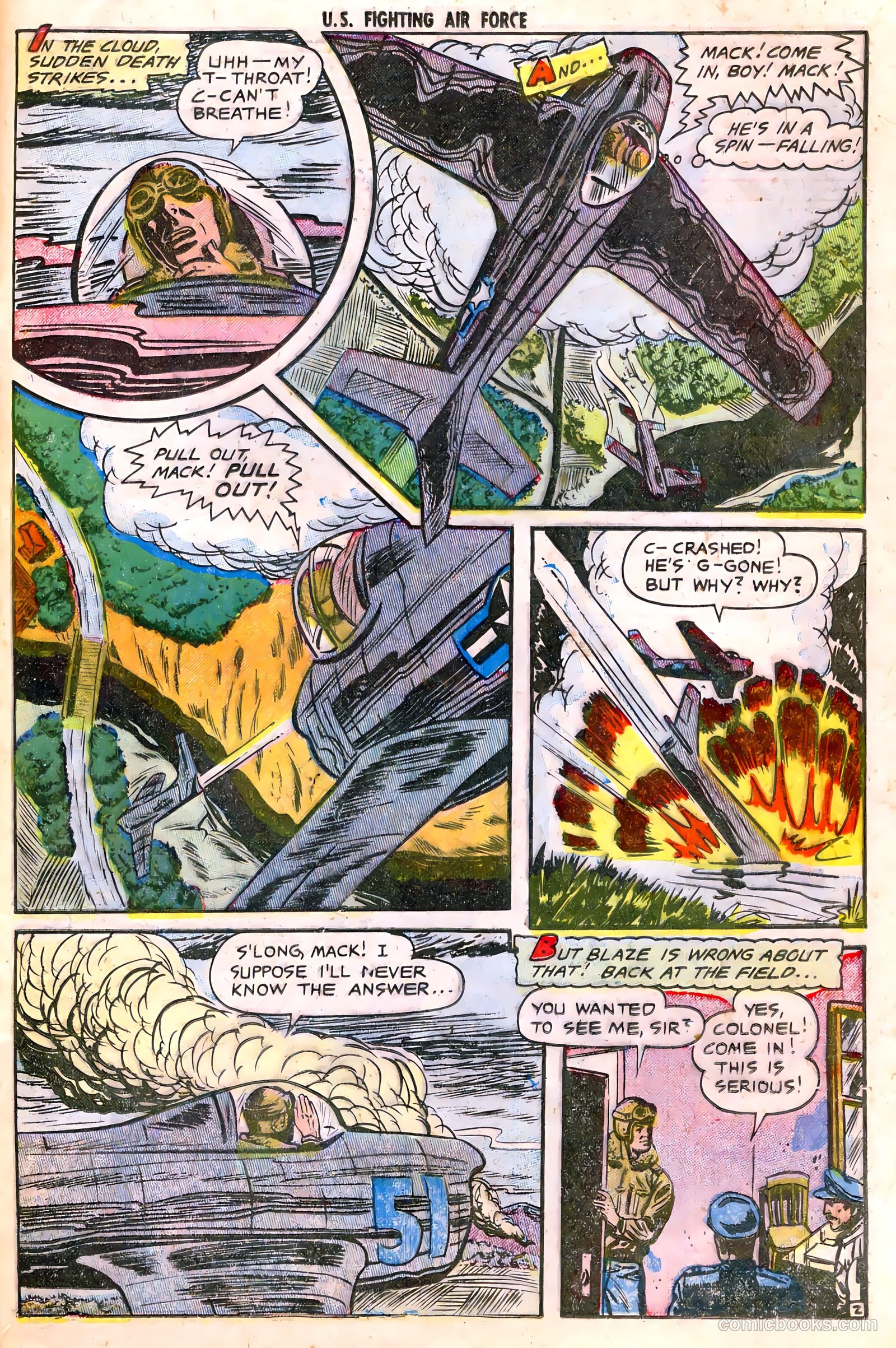 U.S. Fighting Air Force #13 — page 21 of 36