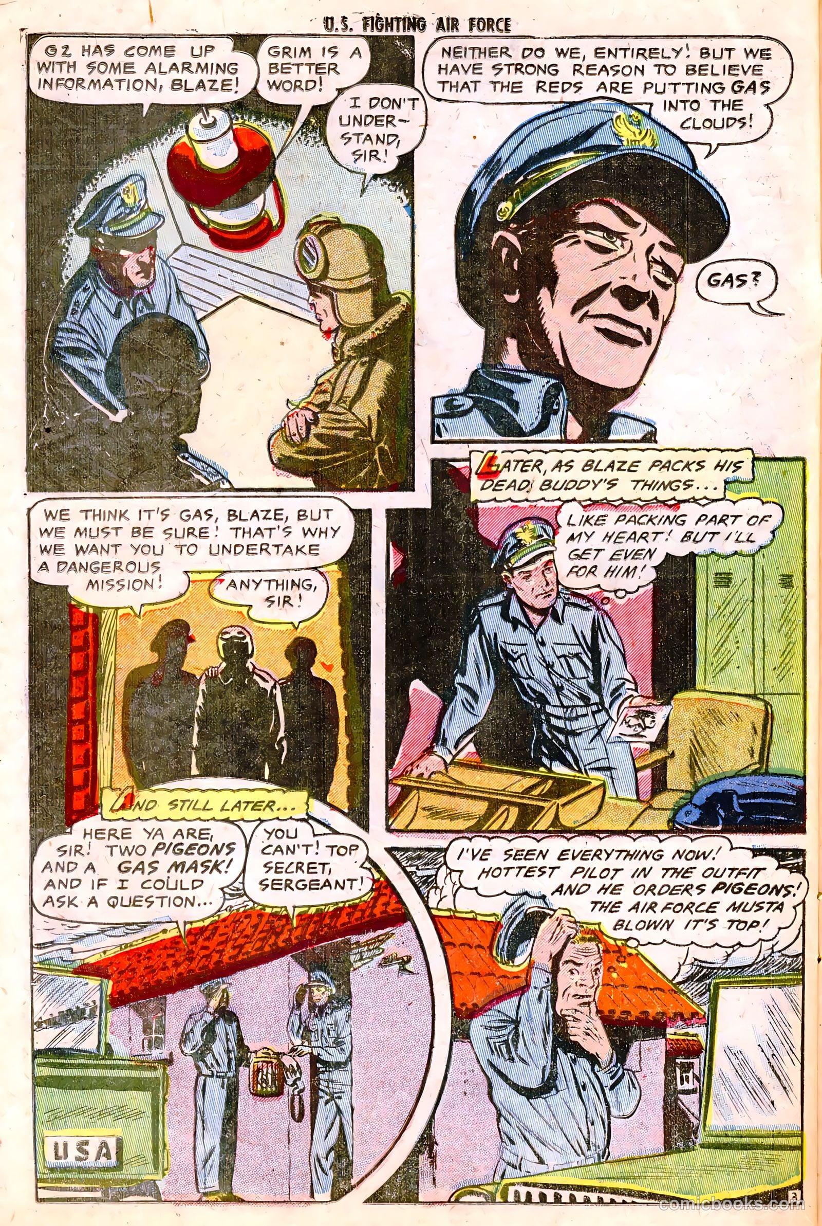 U.S. Fighting Air Force #13 — page 22 of 36