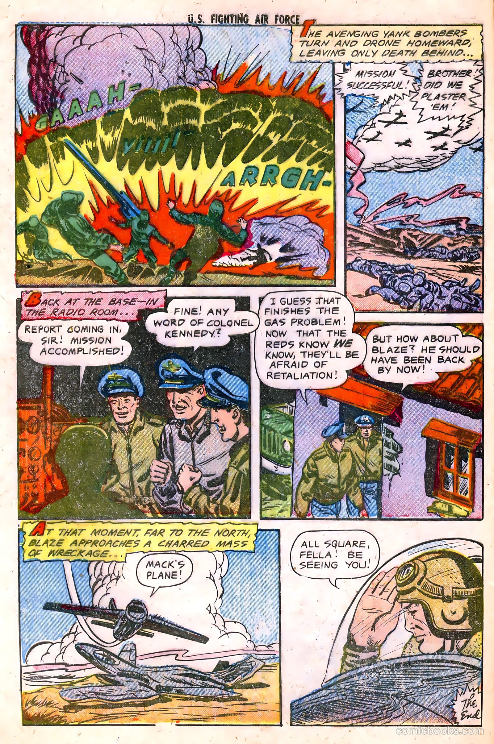 U.S. Fighting Air Force #13 — page 28 of 36