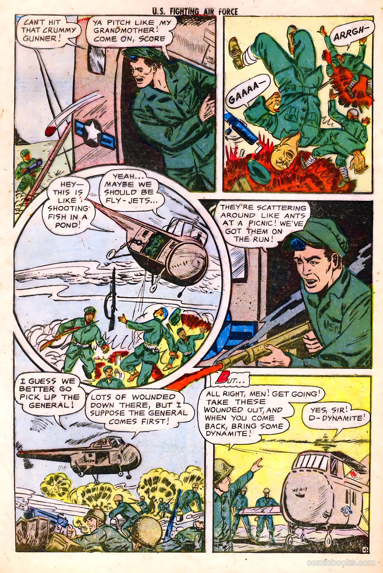 U.S. Fighting Air Force #13 — page 32 of 36