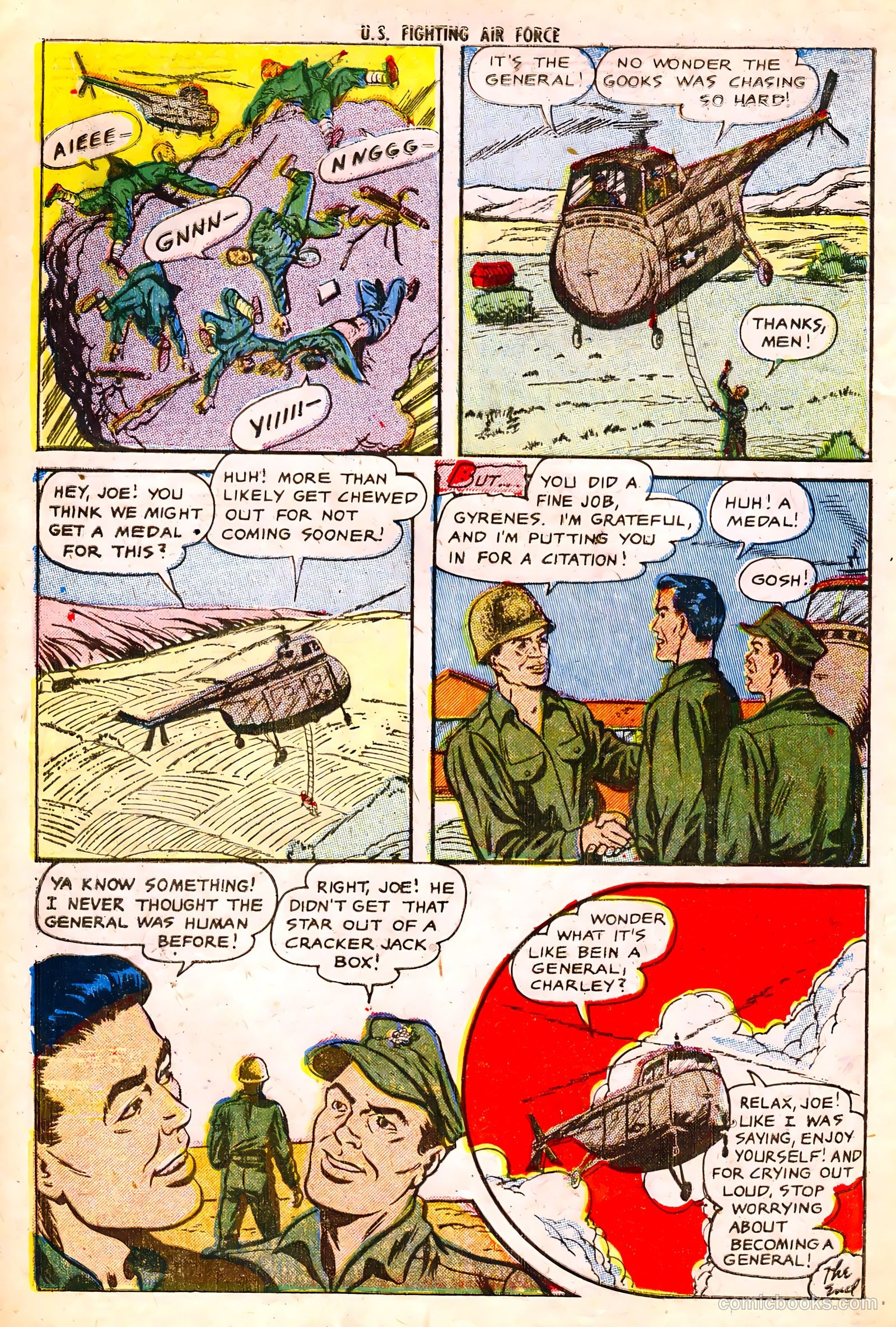 U.S. Fighting Air Force #13 — page 34 of 36