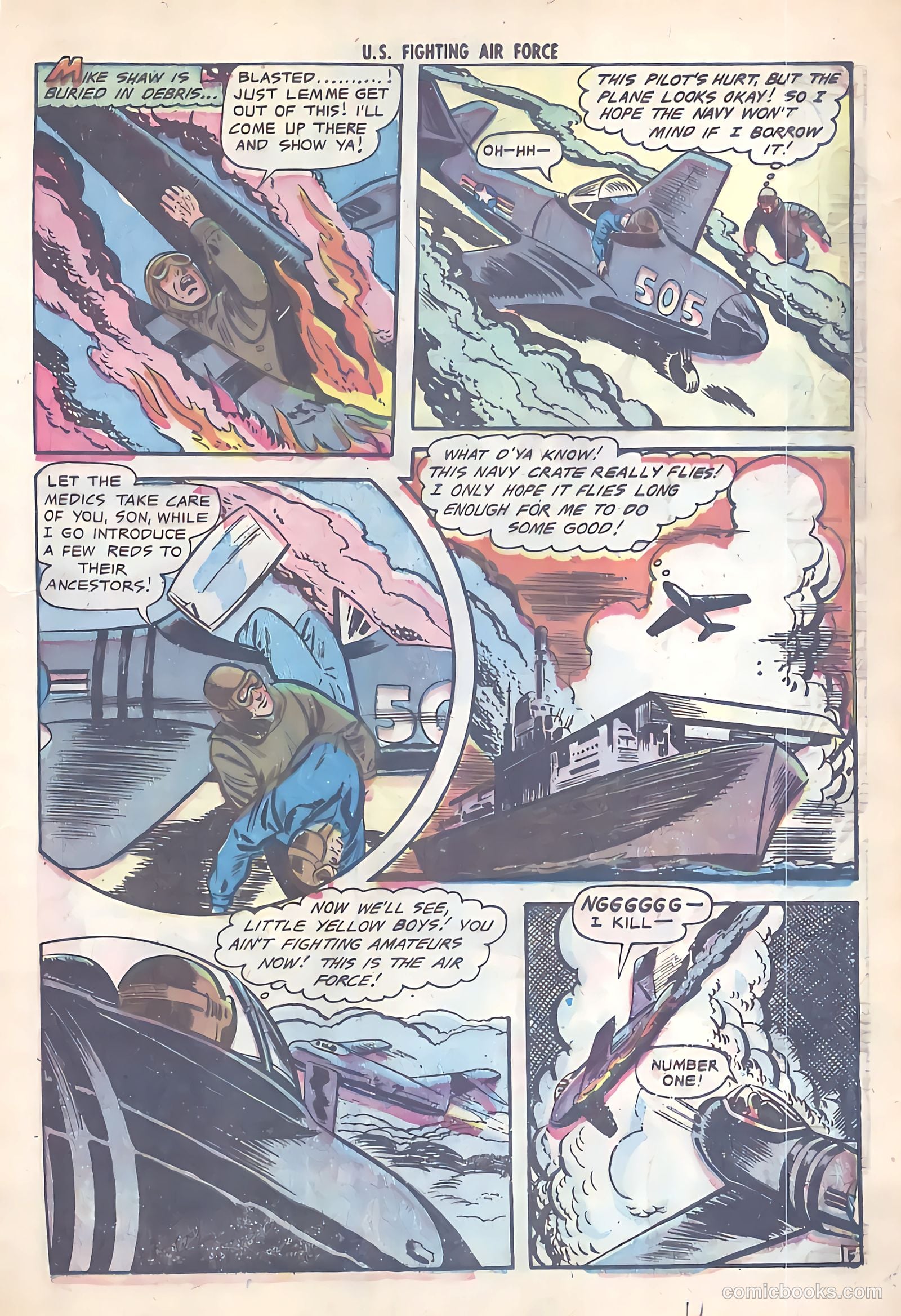 U.S. Fighting Air Force #14 — page 13 of 36